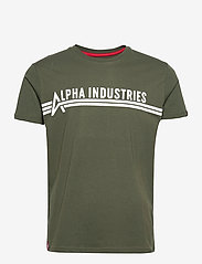 Alpha Industries T - DARK OLIVE