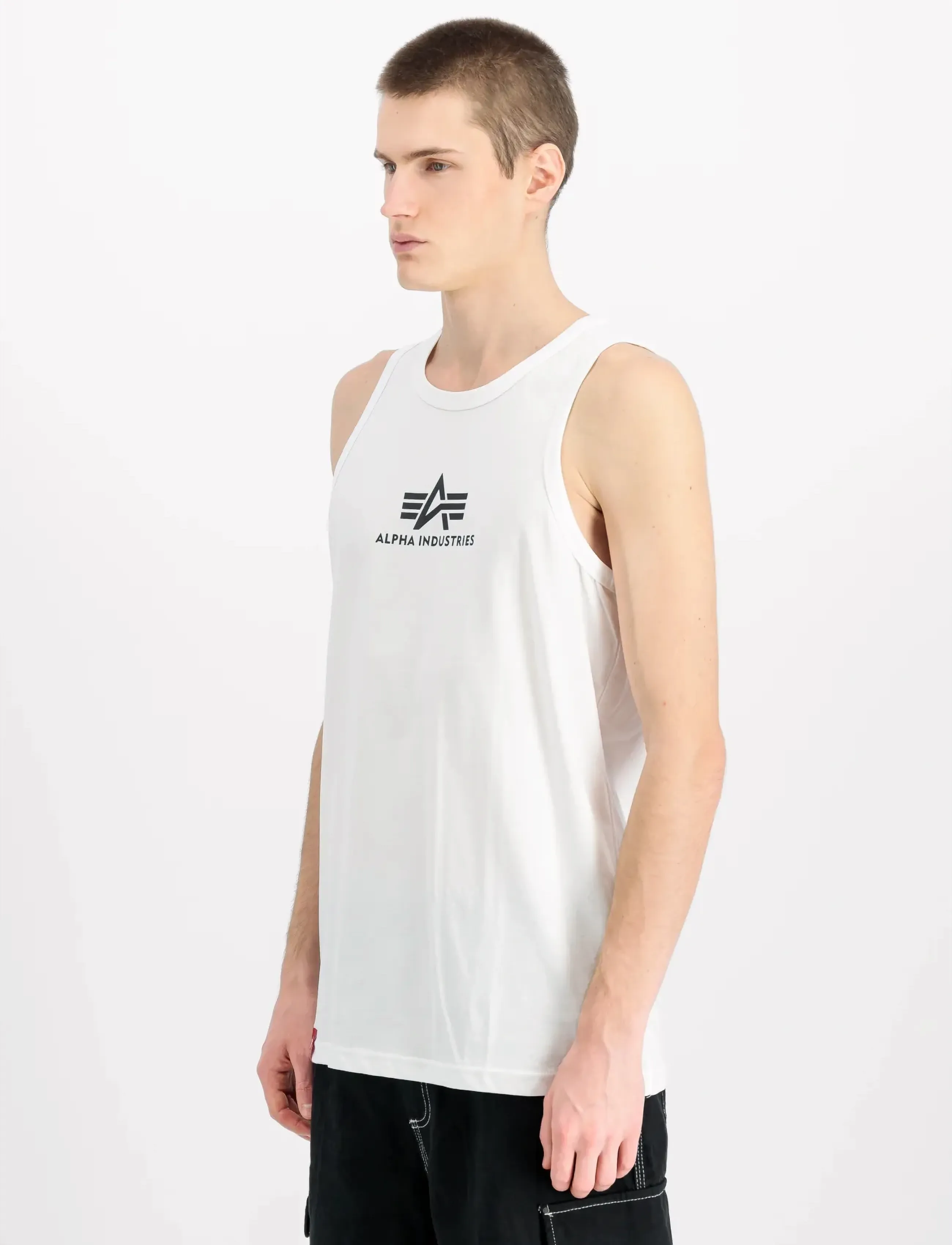 Alpha Industries Basic Tank ML - Tank Tops - 09 / white