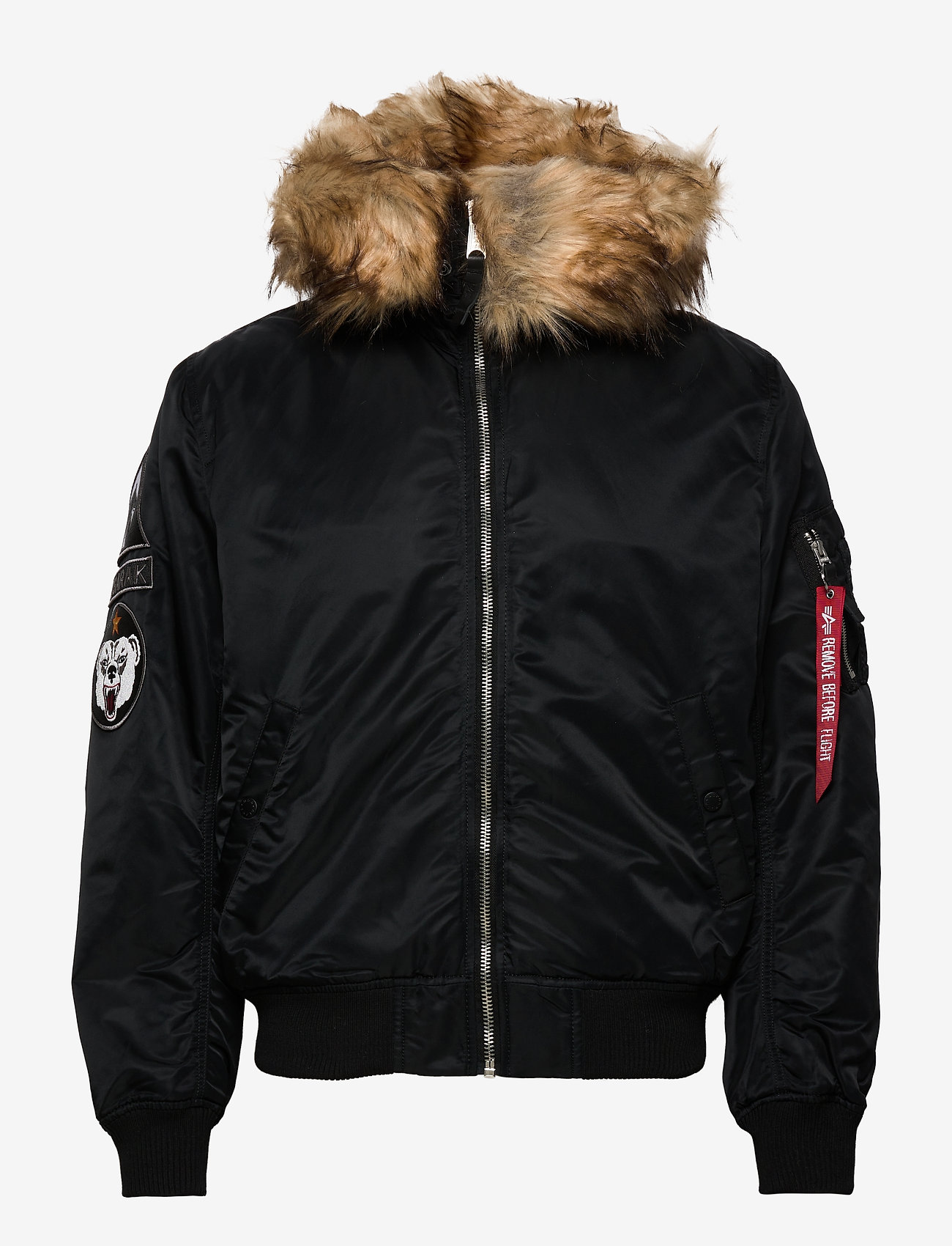 Alpha Industries - MA-1 Hooded Arctic - winter jackets - black - 1