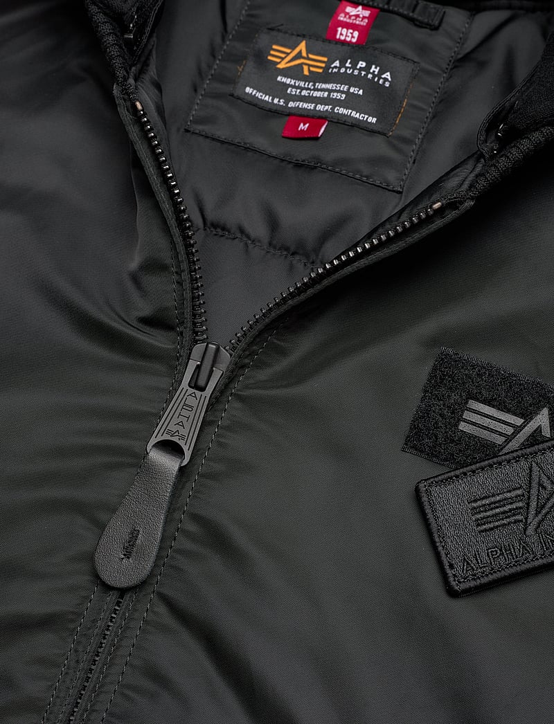 Alpha Industries - MA-1 ZH Back Print - black/reflective - 2
