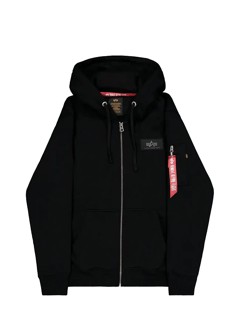 Alpha Industries Back Print Zip Hoodie (PHA128342) Hoodies