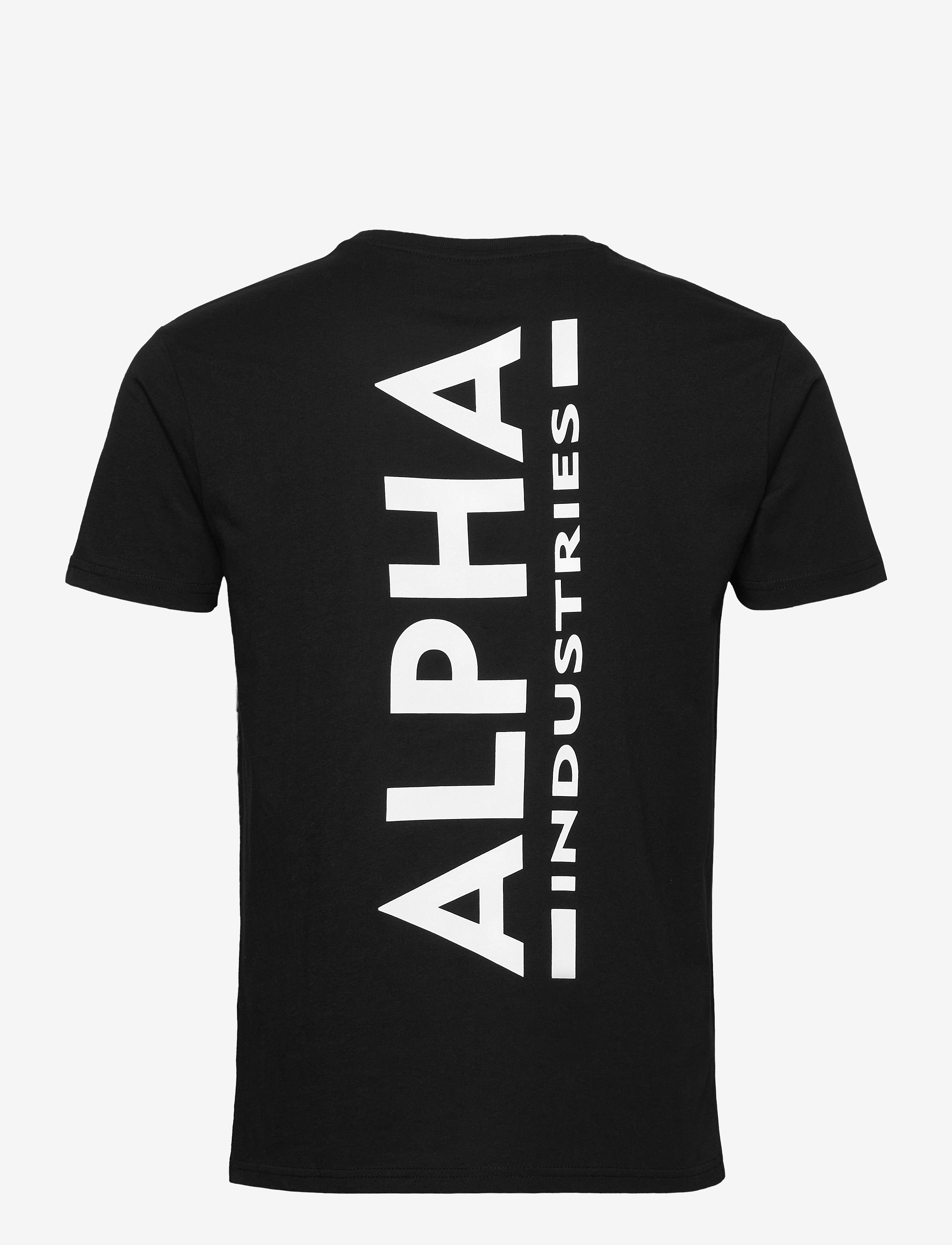 Alpha Industries - Backprint T-Shirt - black - 2