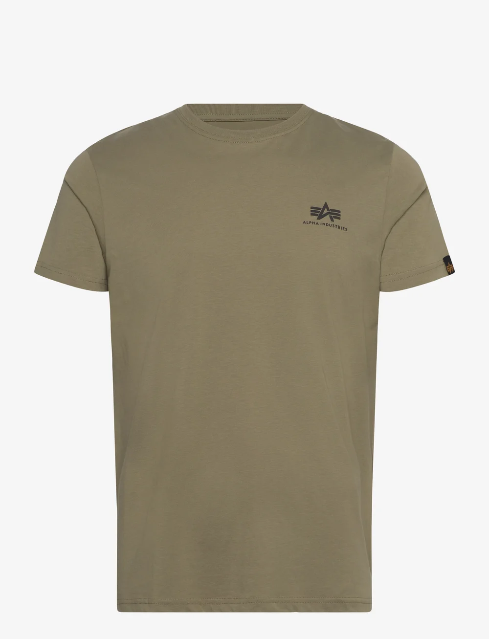 Alpha Industries - Backprint T - tops - olive/black - 0