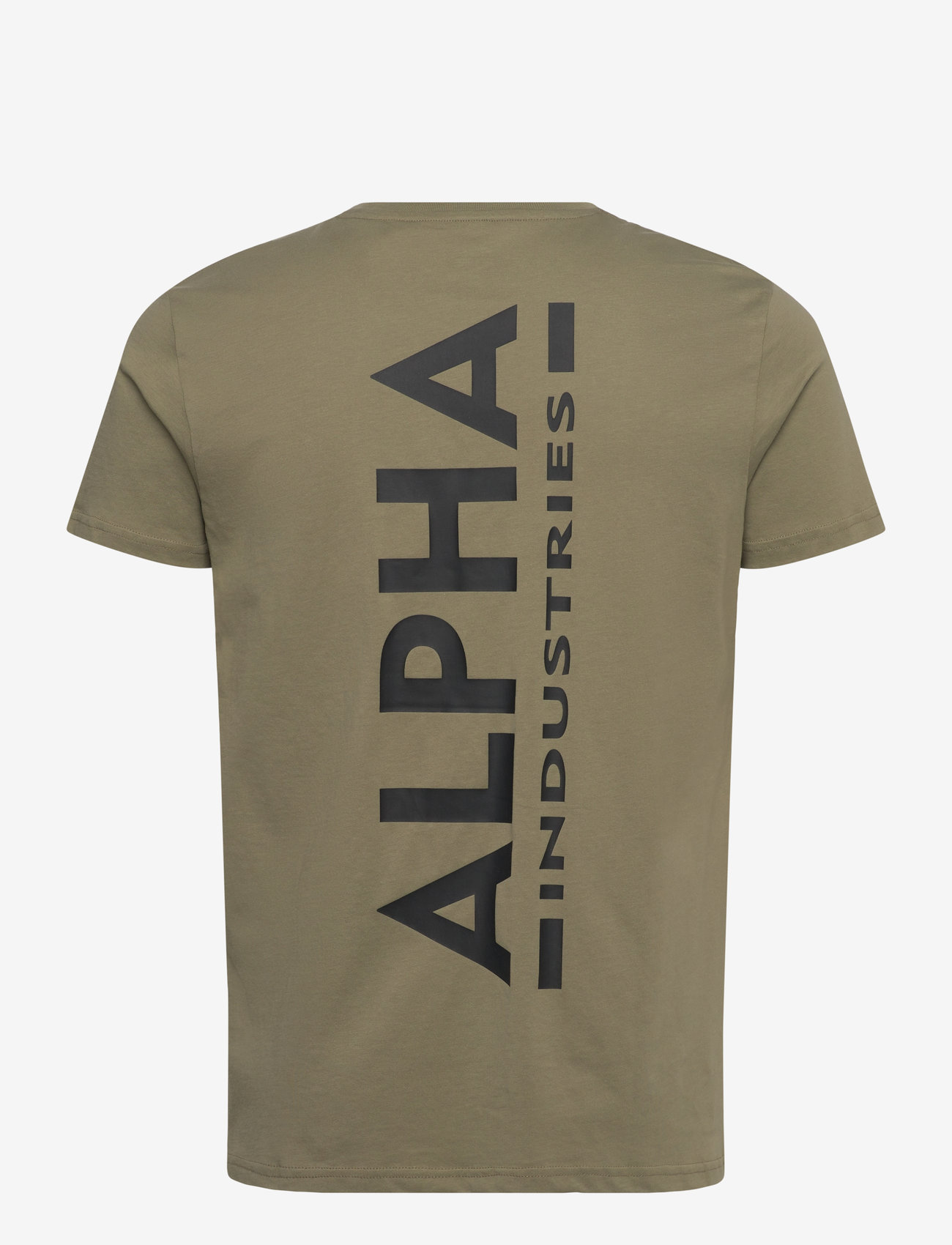Alpha Industries - Backprint T - herbstliche kleidung - olive/black - 1