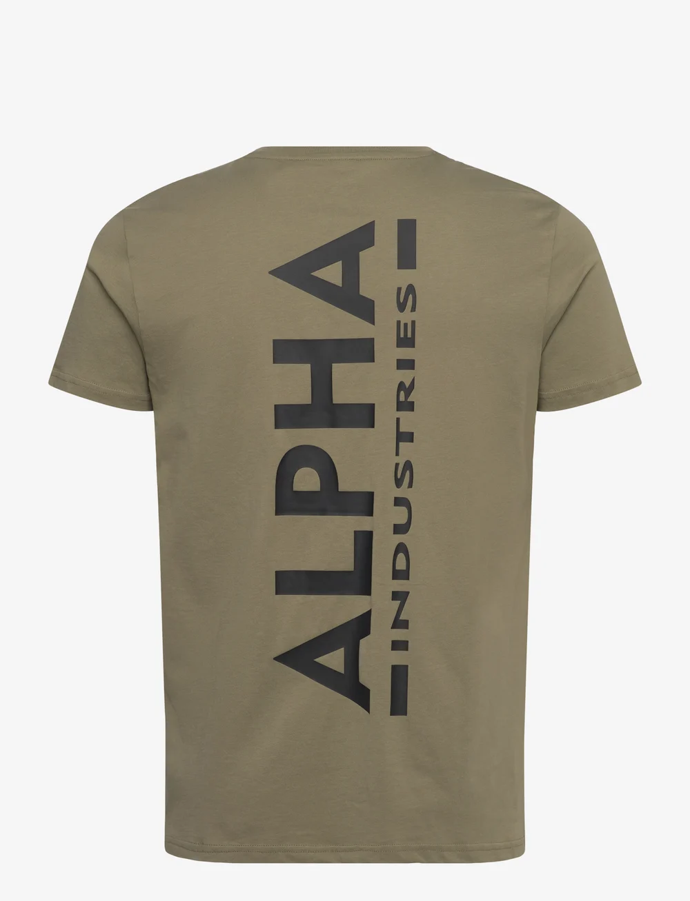 Alpha Industries - Backprint T - tops - olive/black - 1