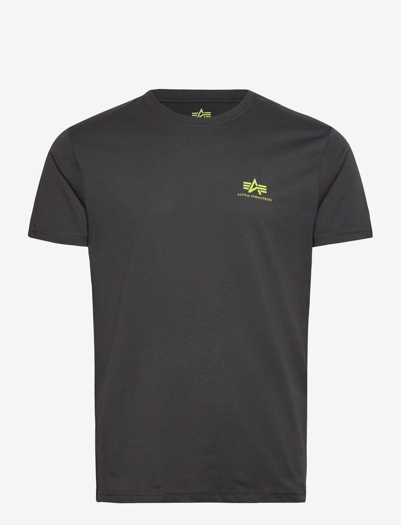 Alpha Industries - Backprint T - efterårstøj - vintage grey - 0