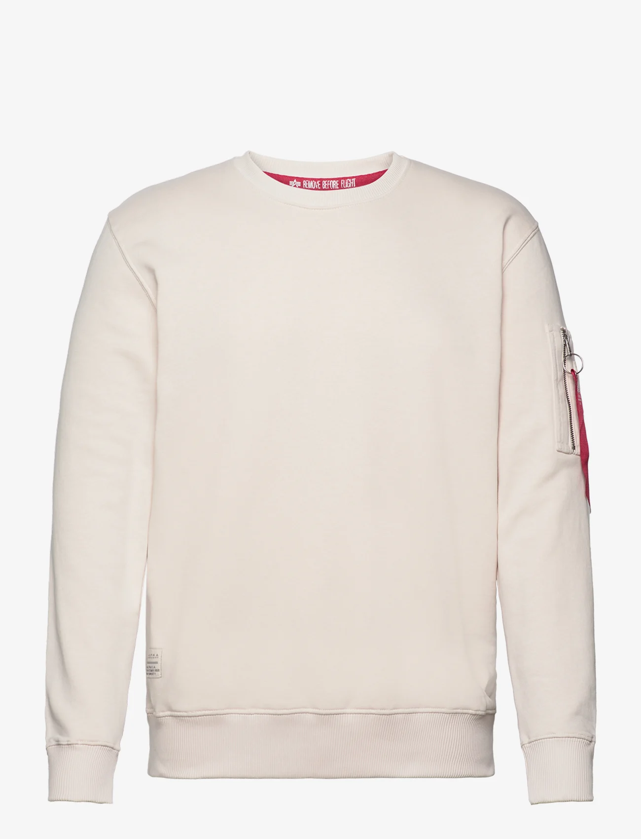 Alpha Industries - USN Blood Chit Sweater - hoodies - jet stream white - 0