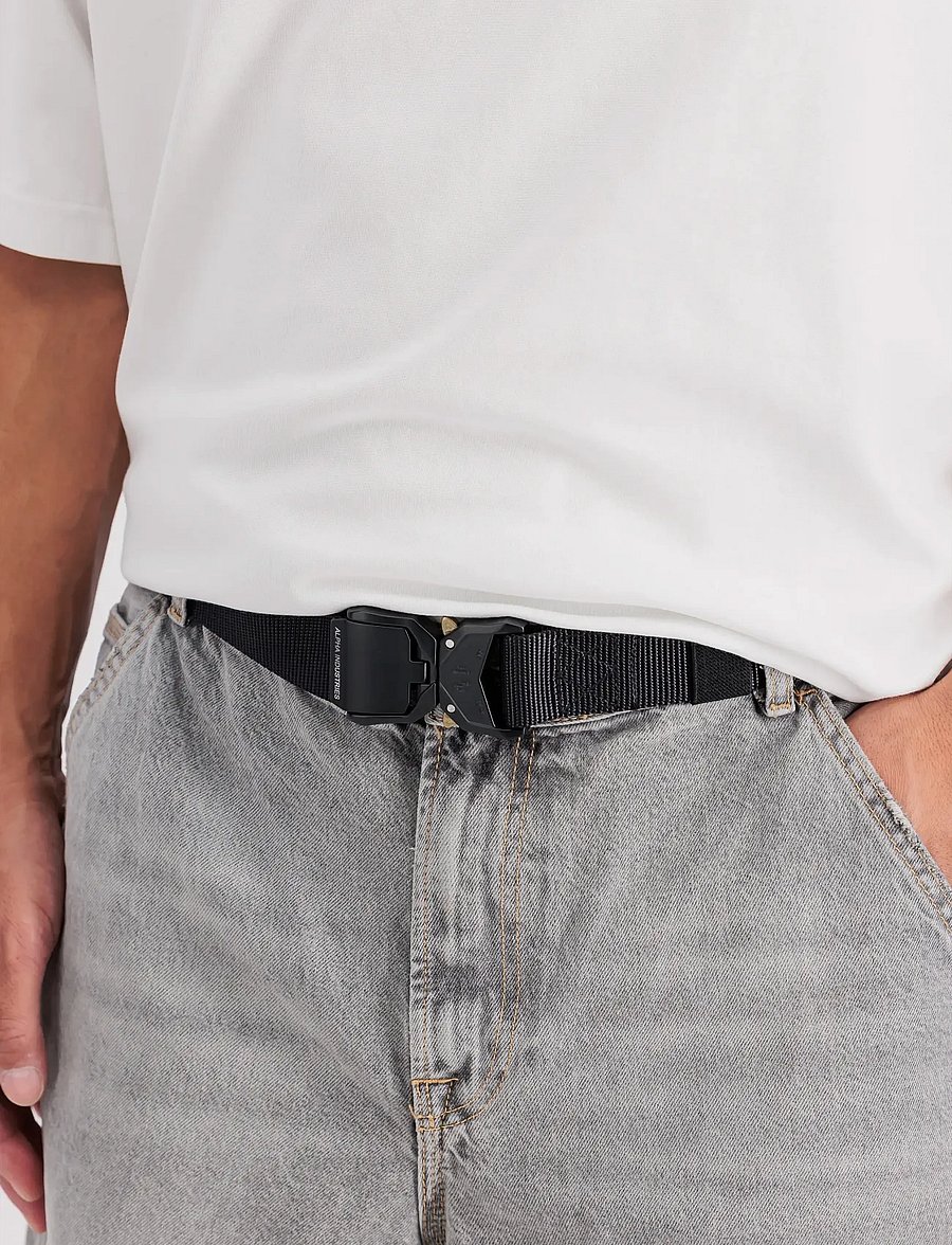 Alpha Industries - Utility Belt - ceintures tressées - black - 0