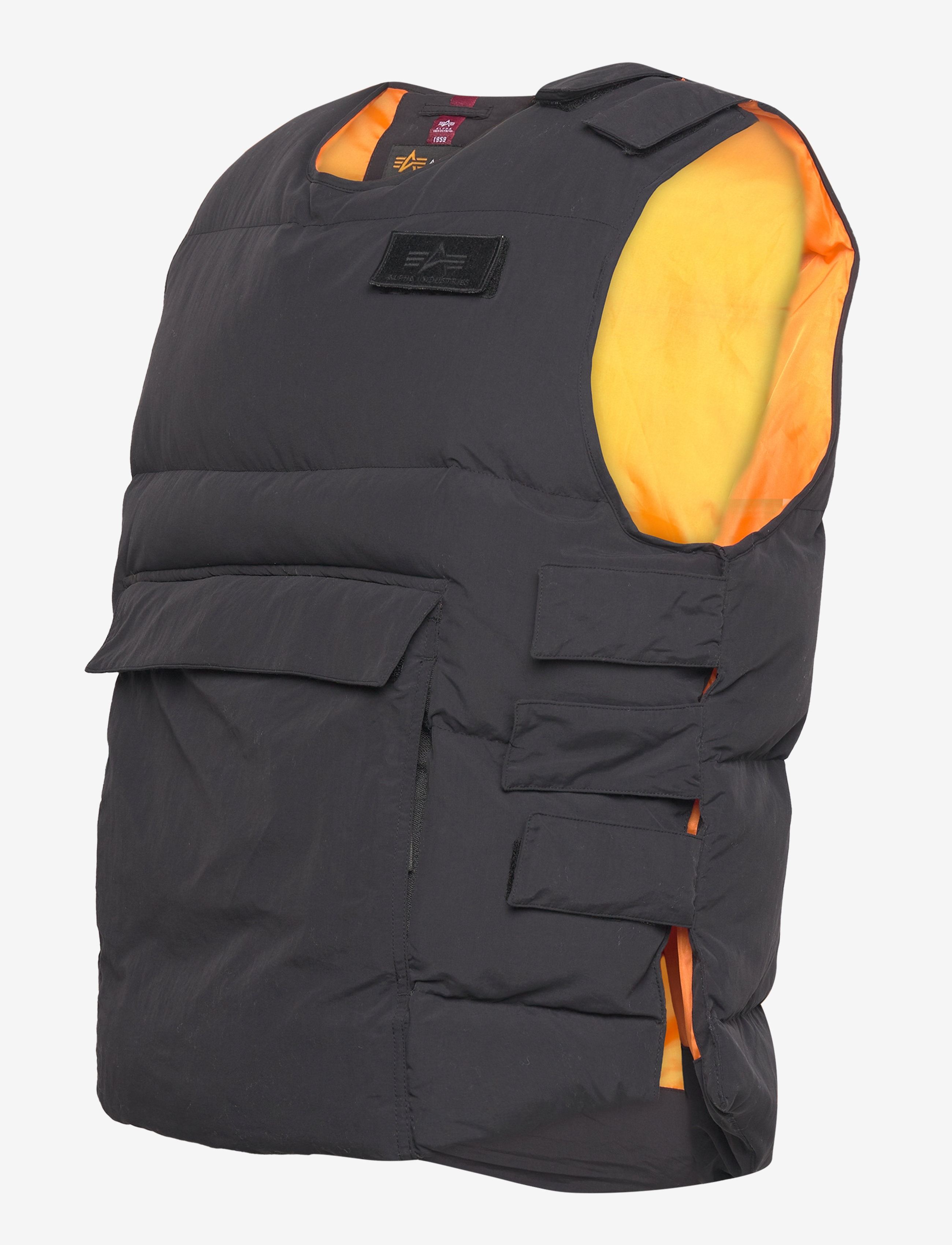 Alpha Industries - Protector Puffer Vest - vestid - black - 2
