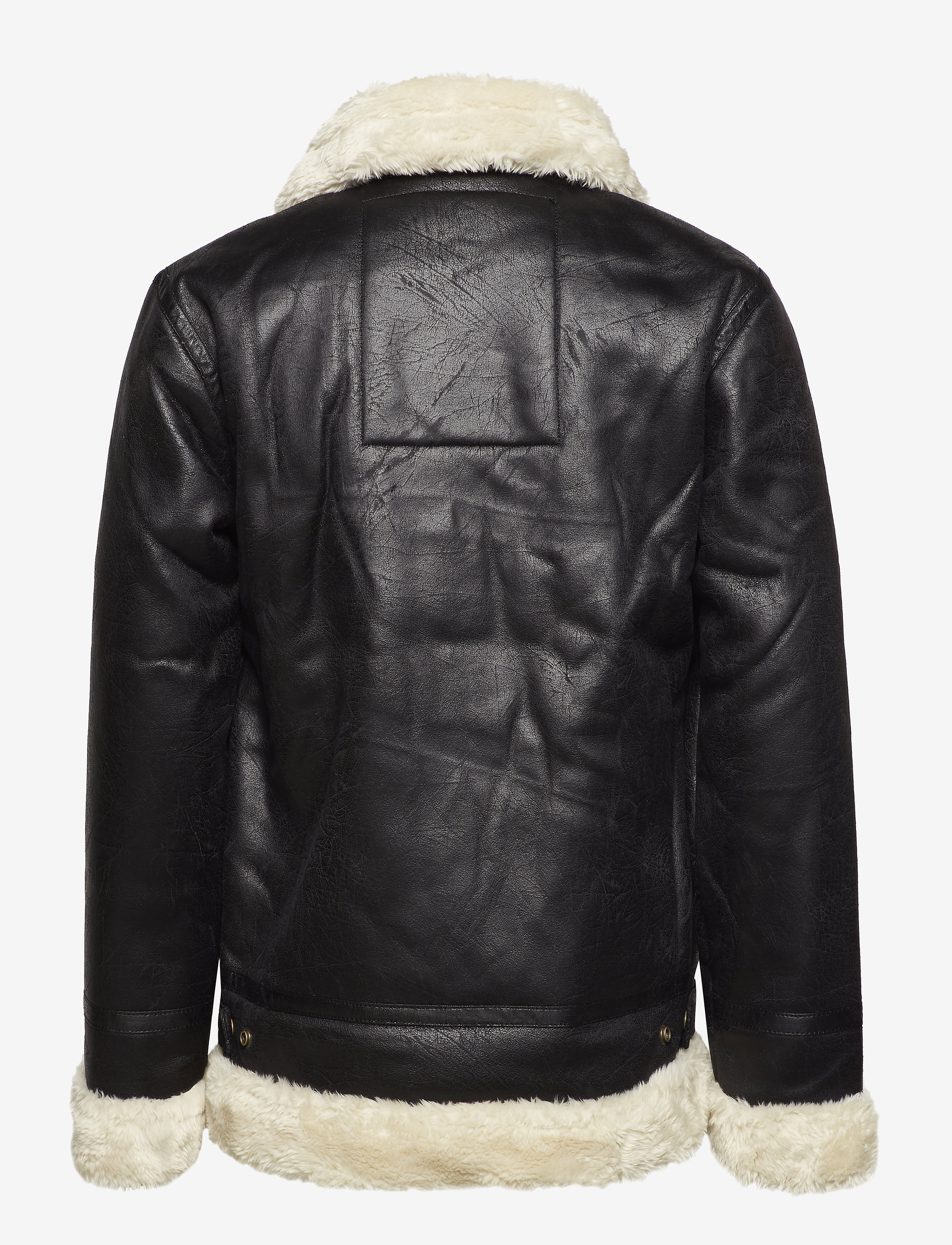 Alpha Industries - B-3 Faux Leather - black - 2
