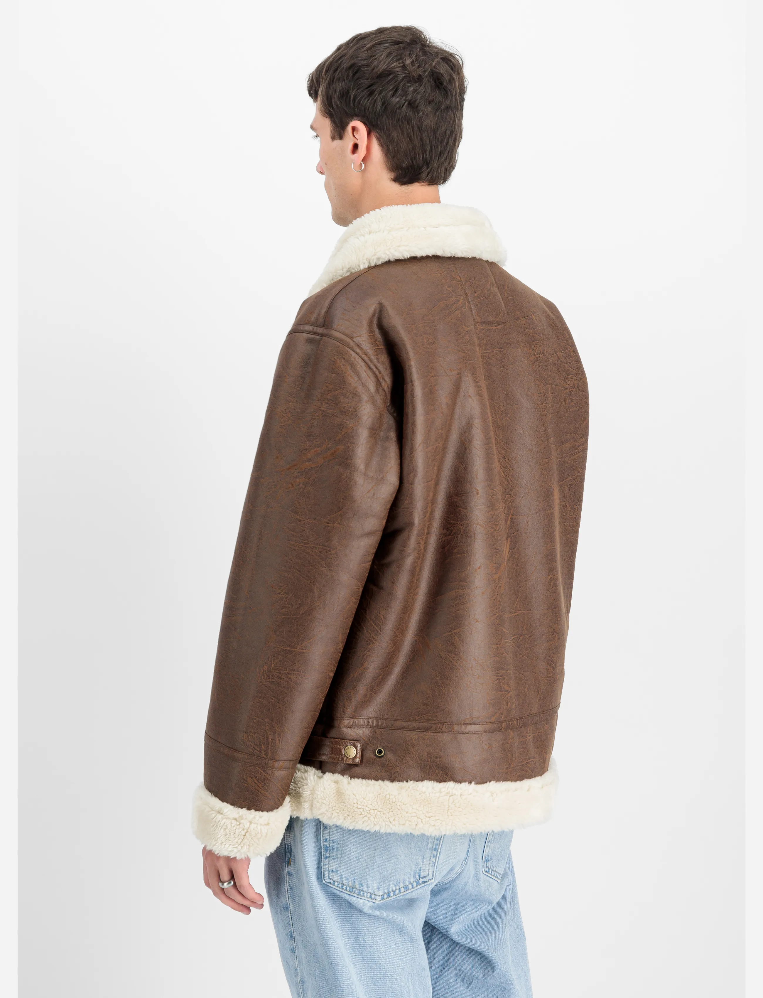 Alpha Industries - B3 FL - overtøj - brown - 4
