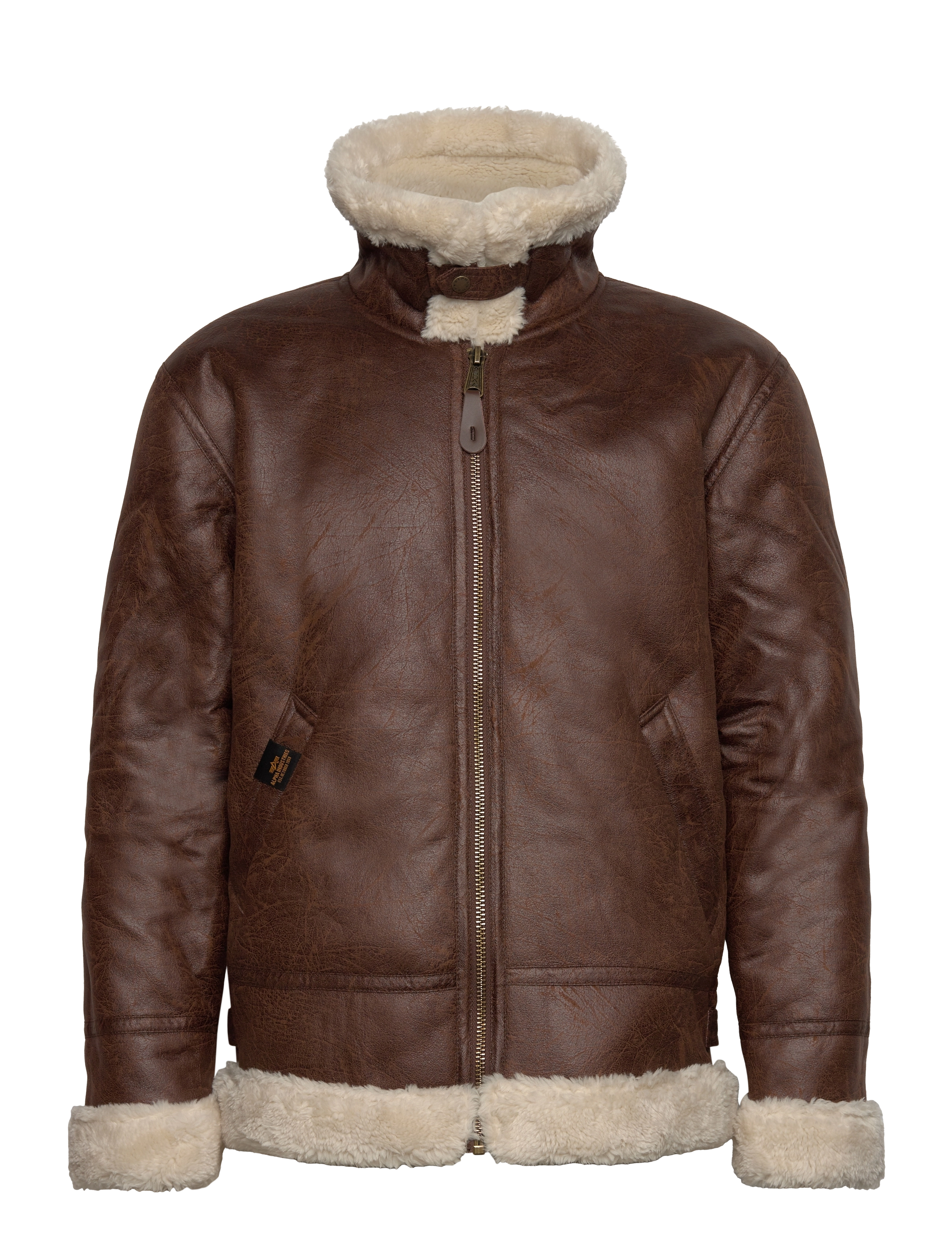 Alpha Industries - B3 FL - spring jackets - brown - 2