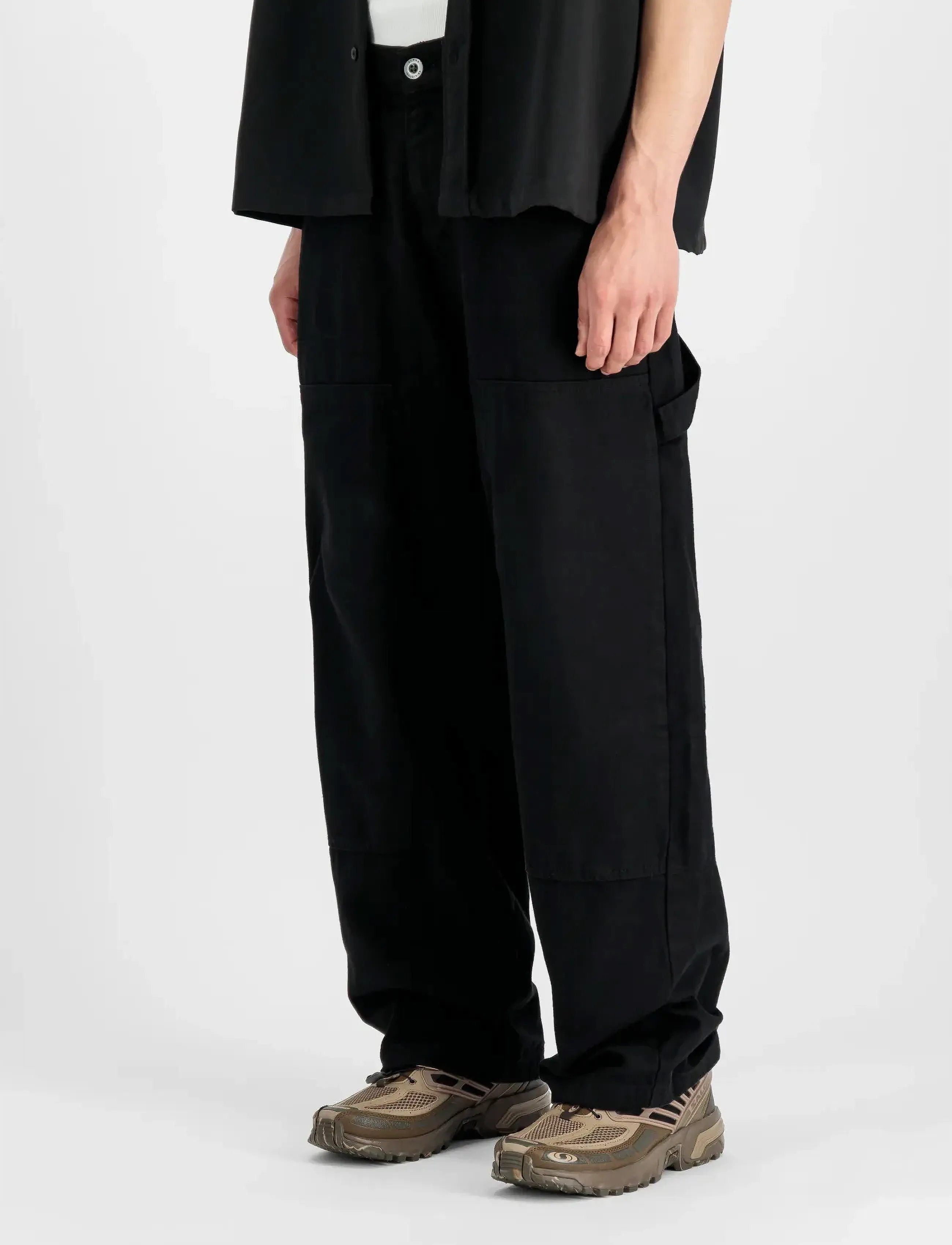 Alpha Industries Carpenter Pant, 32, Trousers, Schwarz - Cargo Pants, Männerswear