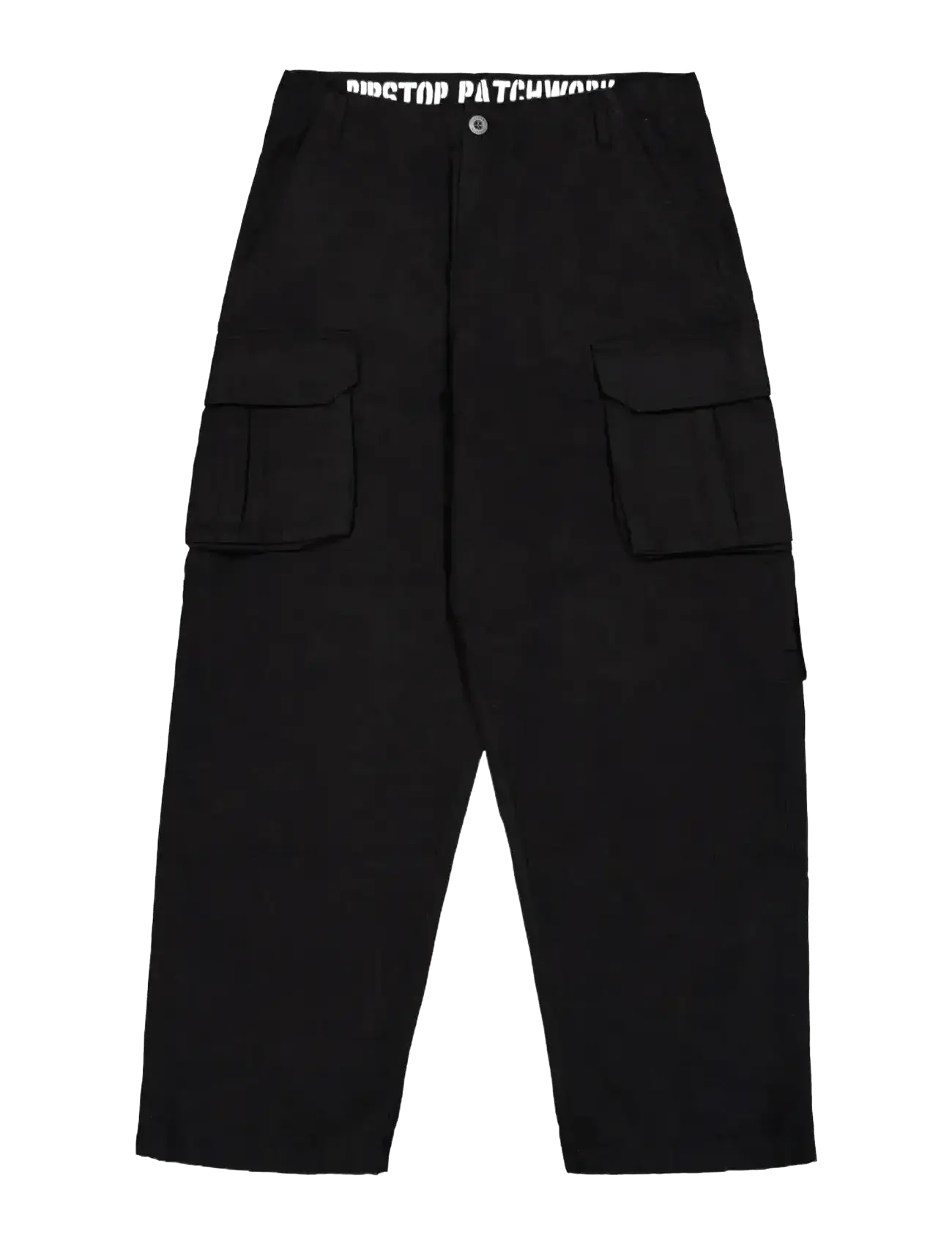 Ripstop Patchwork Pant - BLACK