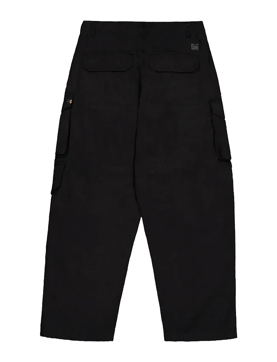 Alpha Industries - Ripstop Patchwork Pant - cargobukser - black - 1