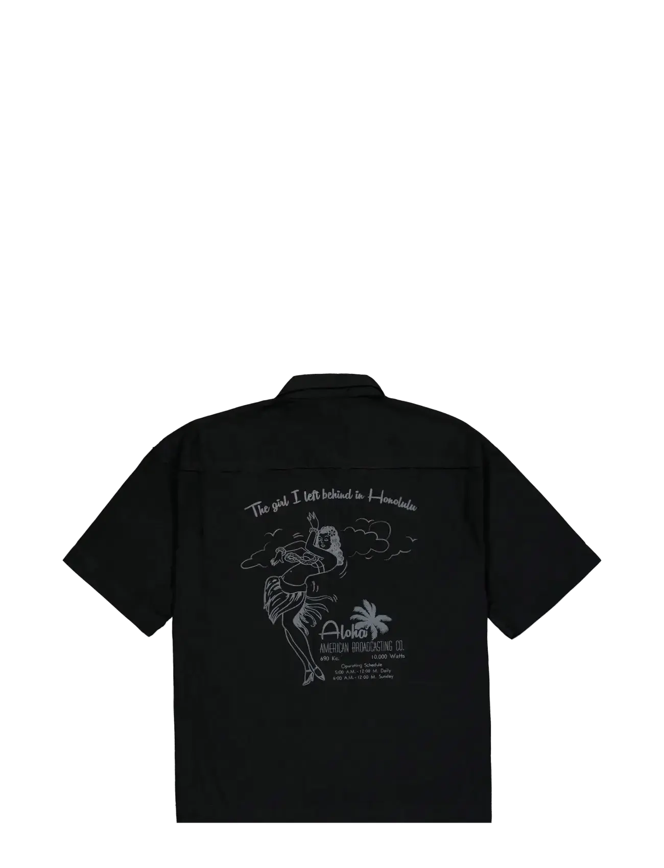 Alpha Industries - Aloha Safari Shirt - kurzarmhemden - black - 2