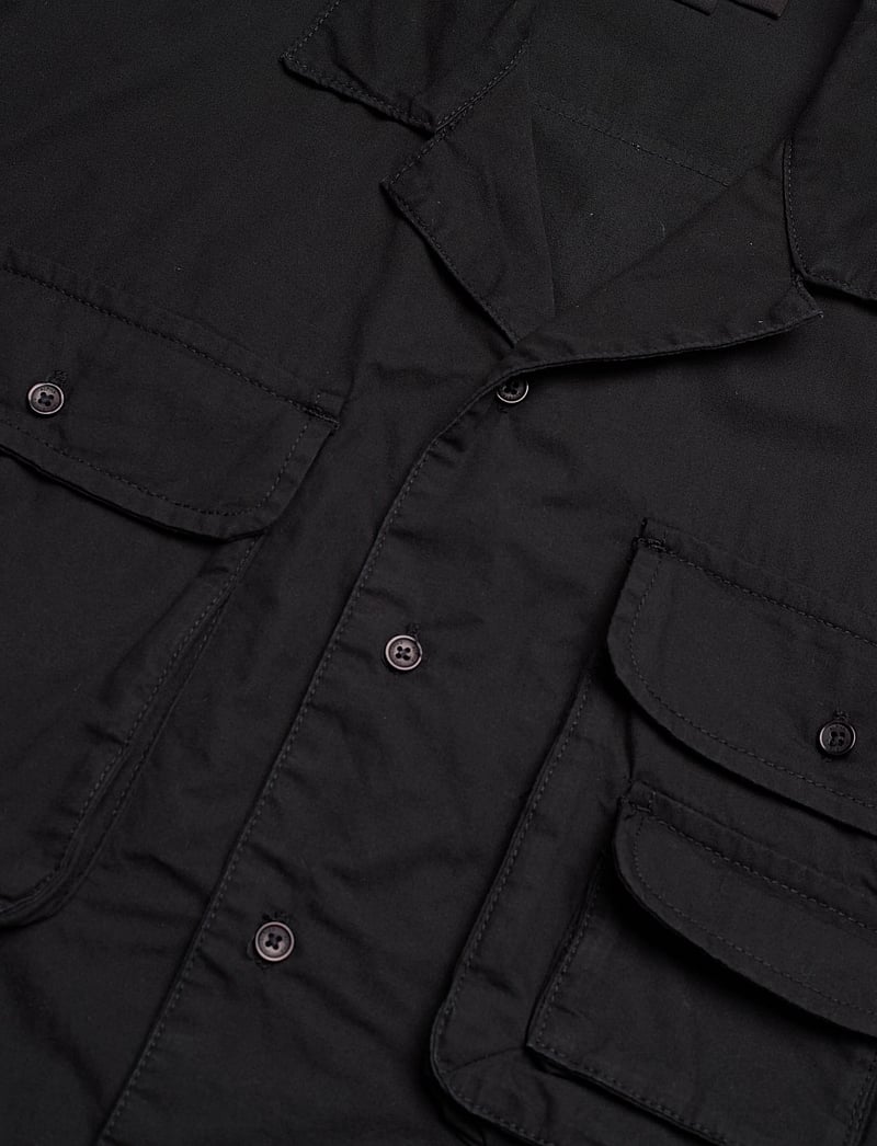 Alpha Industries - Aloha Safari Shirt - kurzarmhemden - black - 4