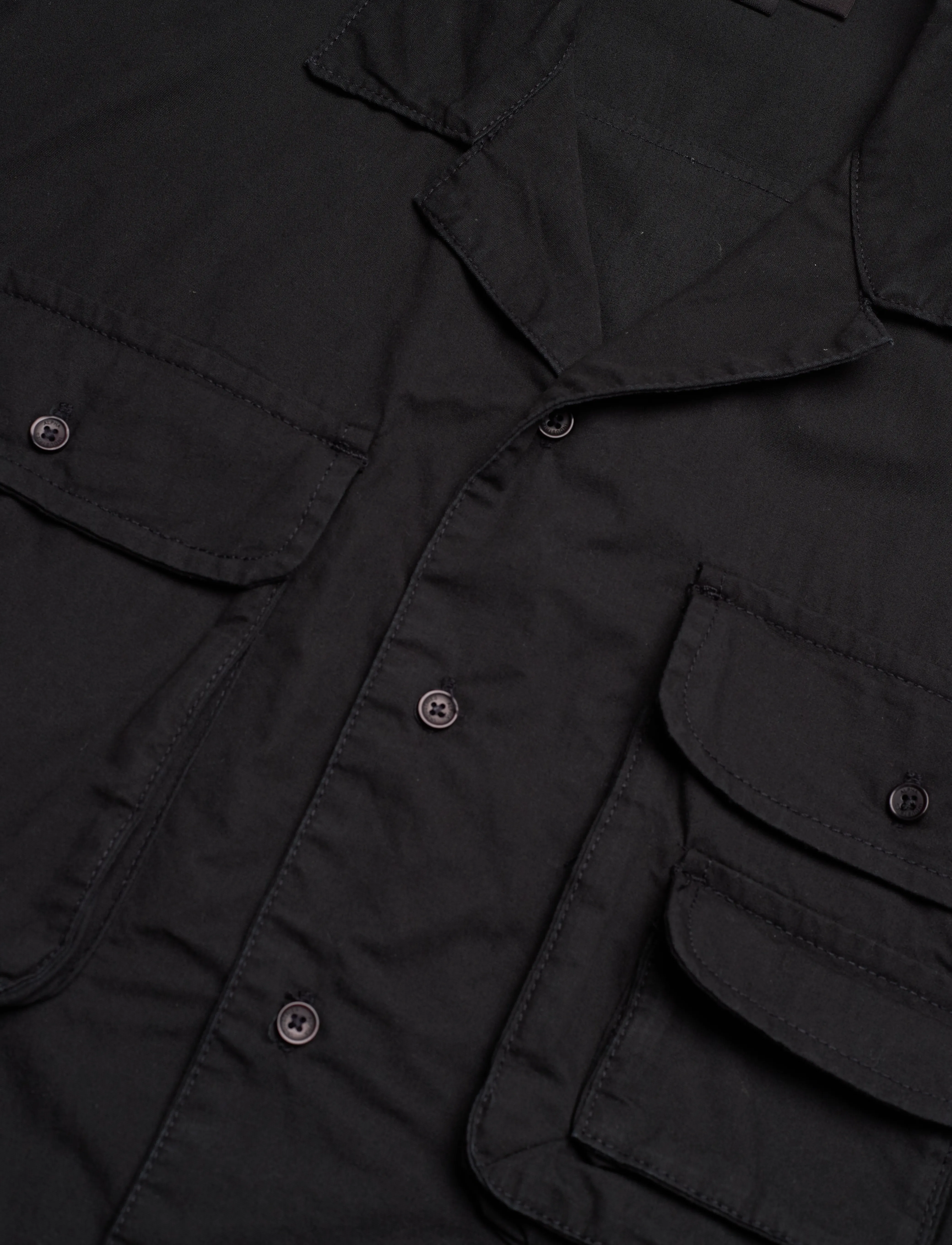 Alpha Industries - Aloha Safari Shirt - kurzarmhemden - black - 4