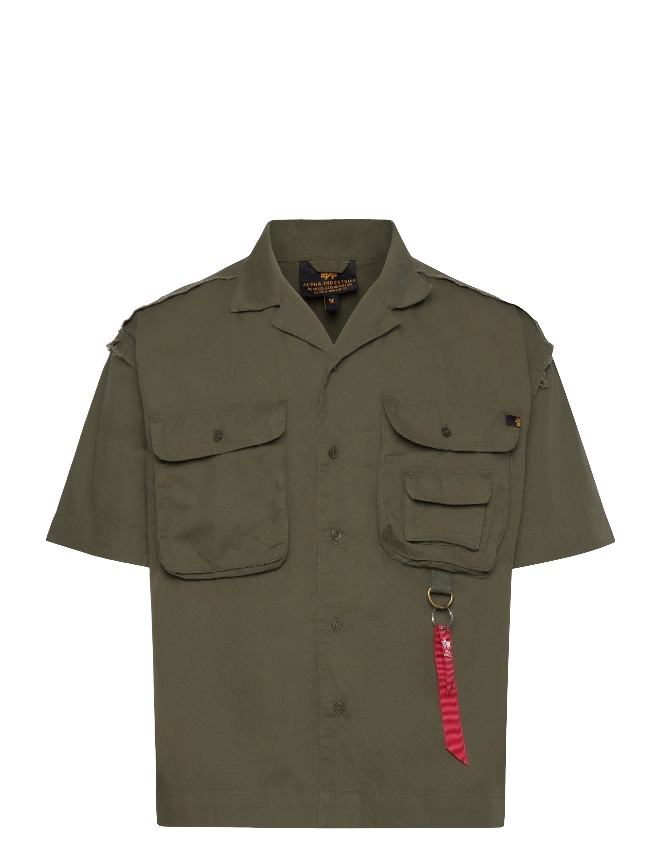 ALPHA INDUSTRIES Aloha Safari Shirt Khaki - M - Herren