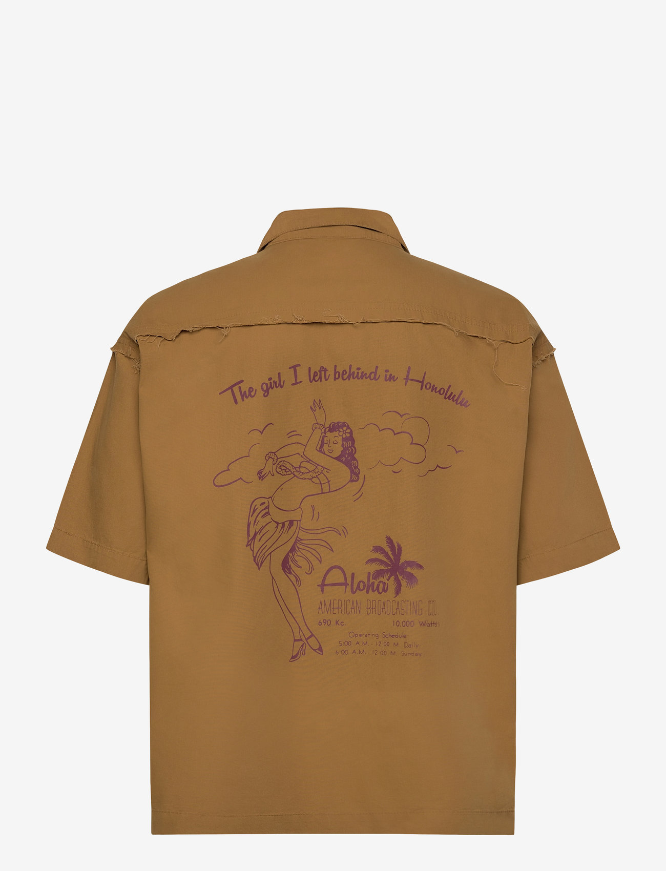 Alpha Industries - Aloha Safari Shirt - kortärmade skjortor - khaki - 2