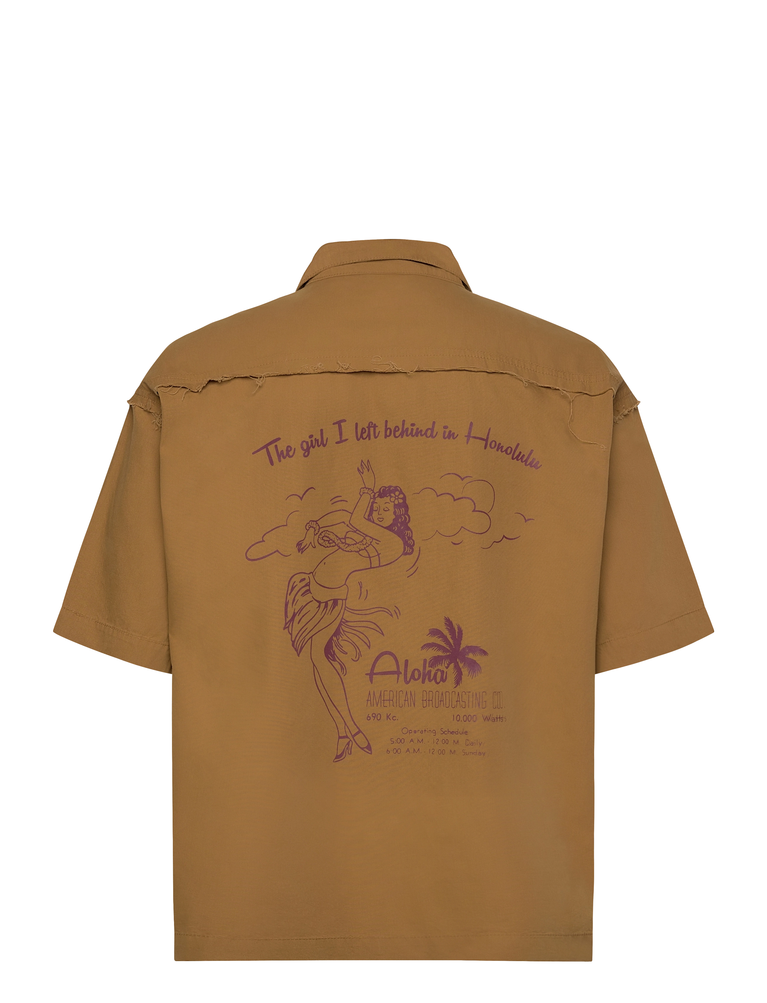 Alpha Industries - Aloha Safari Shirt - stutterma skyrtur - khaki - 2