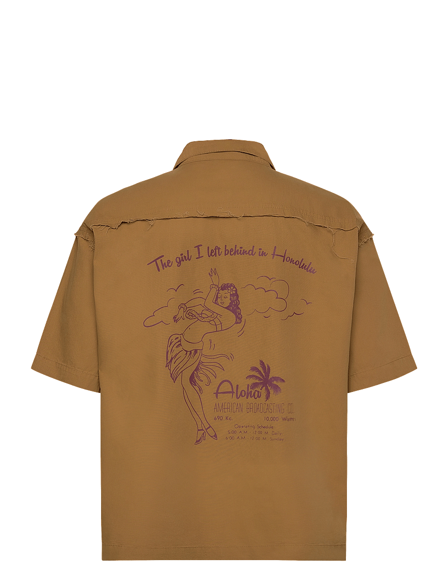 Alpha Industries - Aloha Safari Shirt - kurzarmhemden - khaki - 2