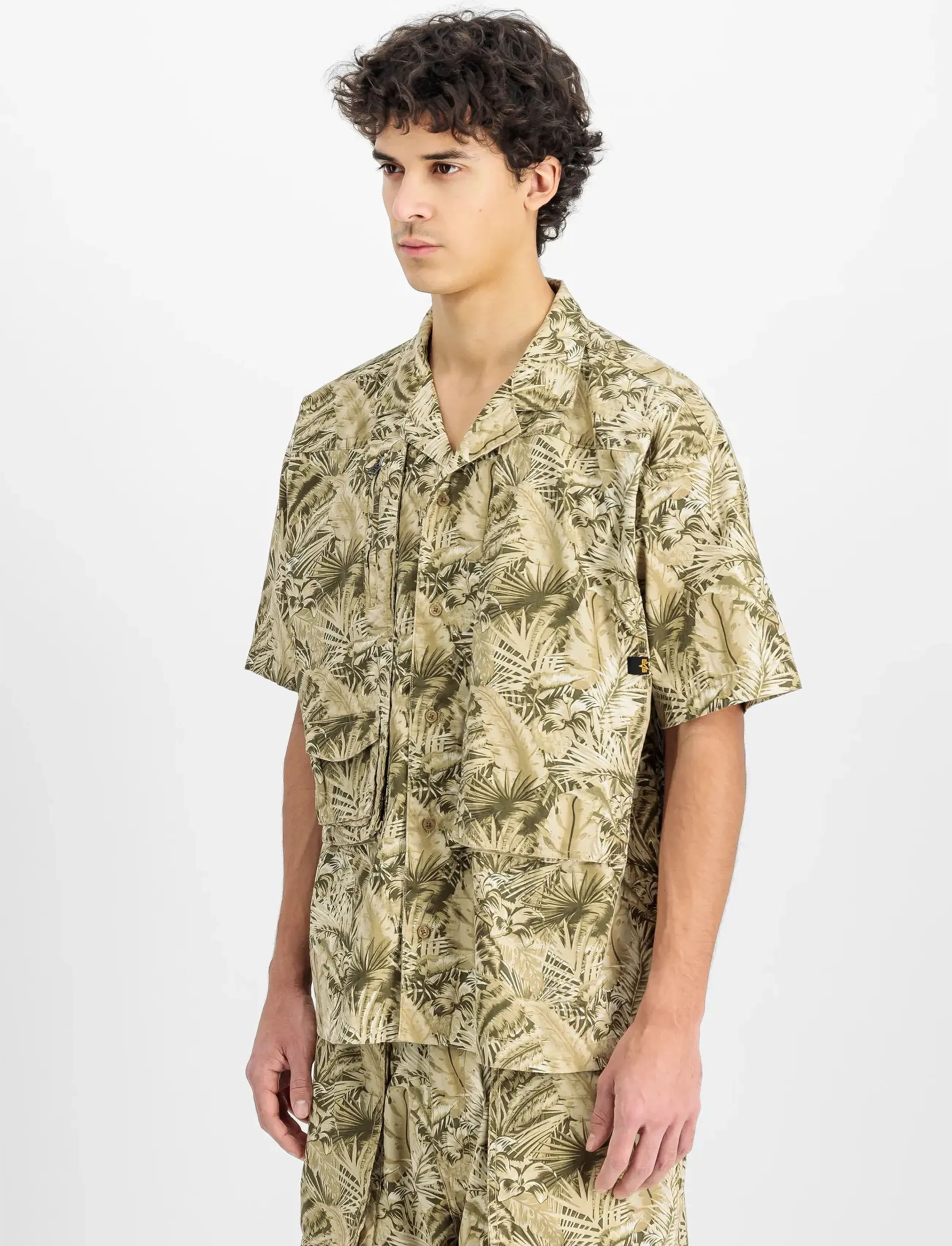 Alpha Industries Honolulu Safari Shirt - Skjorter - HONOLULU SAND CAMO / multi