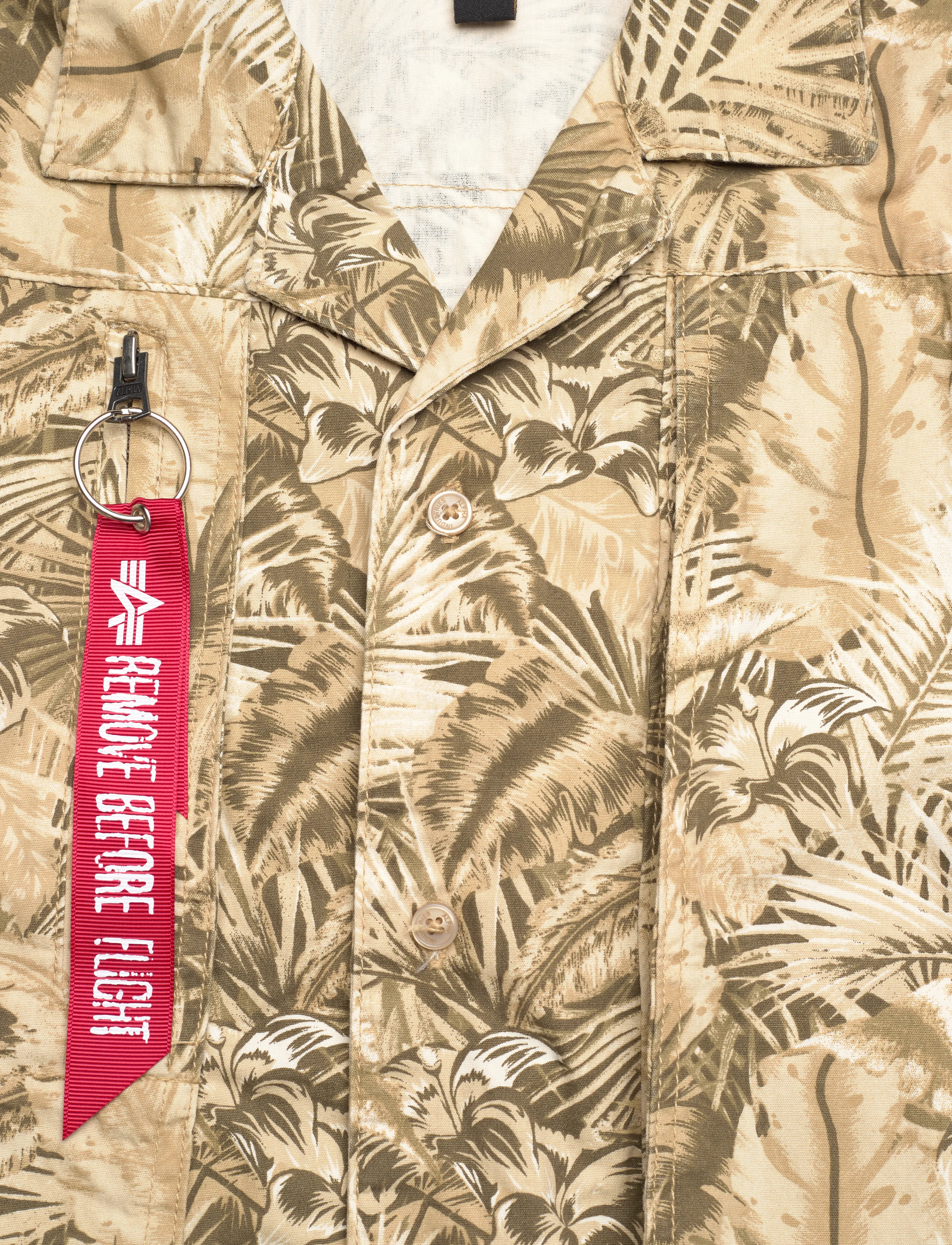 Alpha Industries - Honolulu Safari Shirt - krótki rękaw - honolulu sand camo - 4
