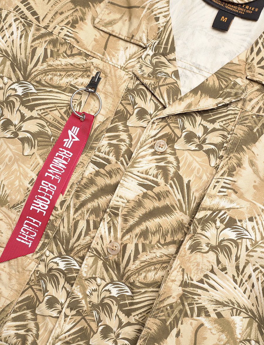 Alpha Industries - Honolulu Safari Shirt - krótki rękaw - honolulu sand camo - 5