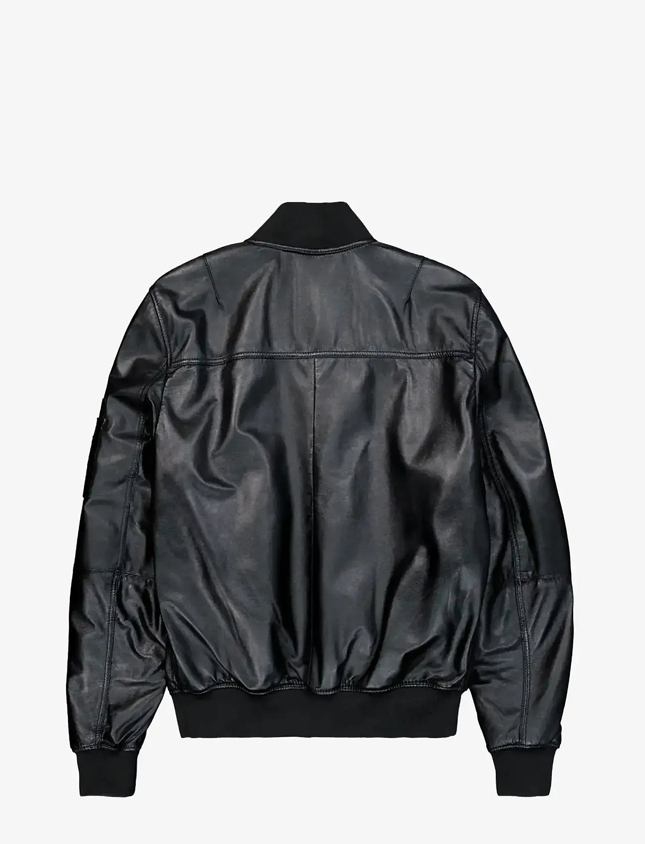 Alpha Industries - MA-1 Leather - bomber jackets - black - 2