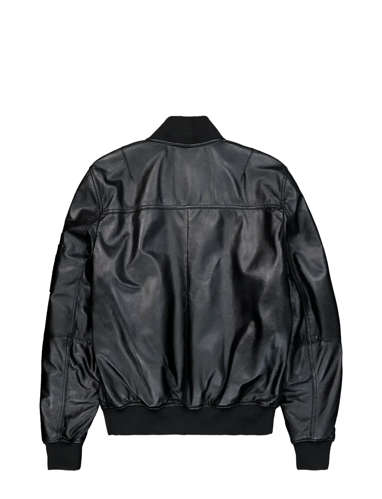 Alpha Industries - MA-1 Leather - bomber jakkar - black - 2