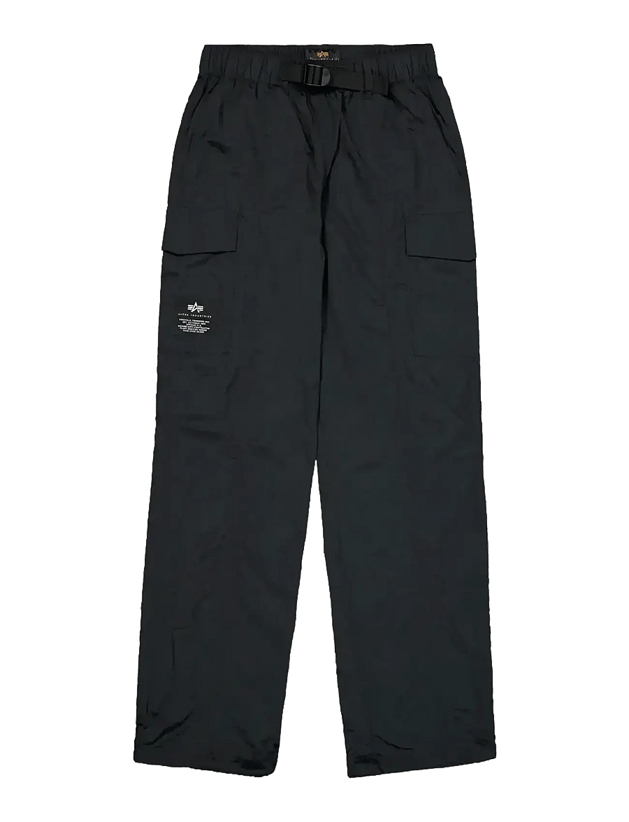 Alpha Industries - Nylon Cargo Pants - cargobukser - black - 1