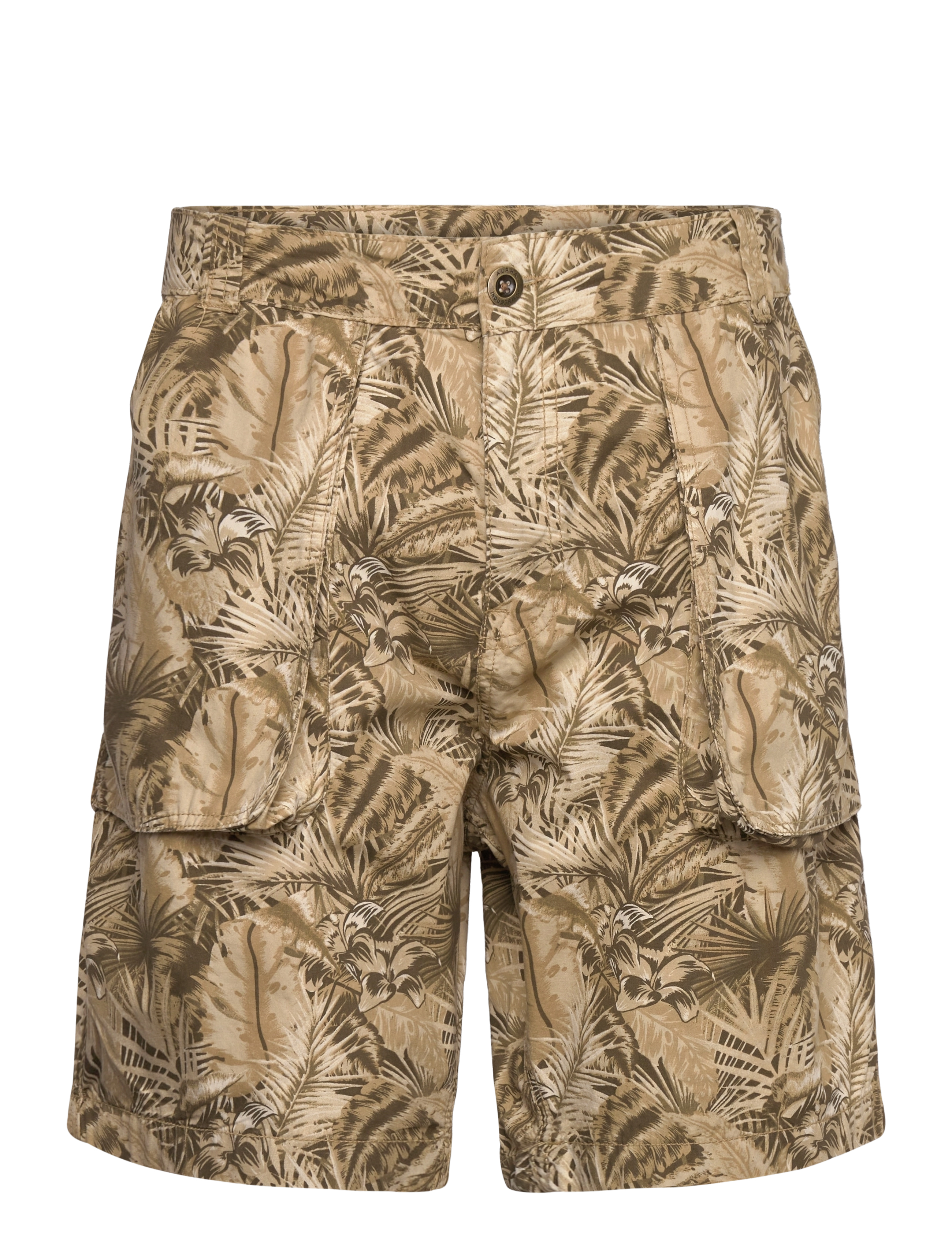 Alpha Industries Honolulu Safari Shorts - Shorts - HONOLULU SAND CAMO / yellow