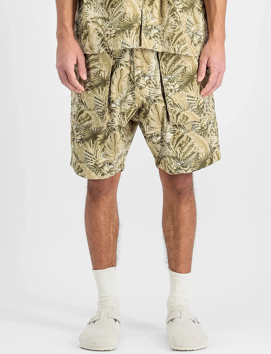 Alpha Industries - Honolulu Safari Shorts - casual shorts - honolulu sand camo - 0