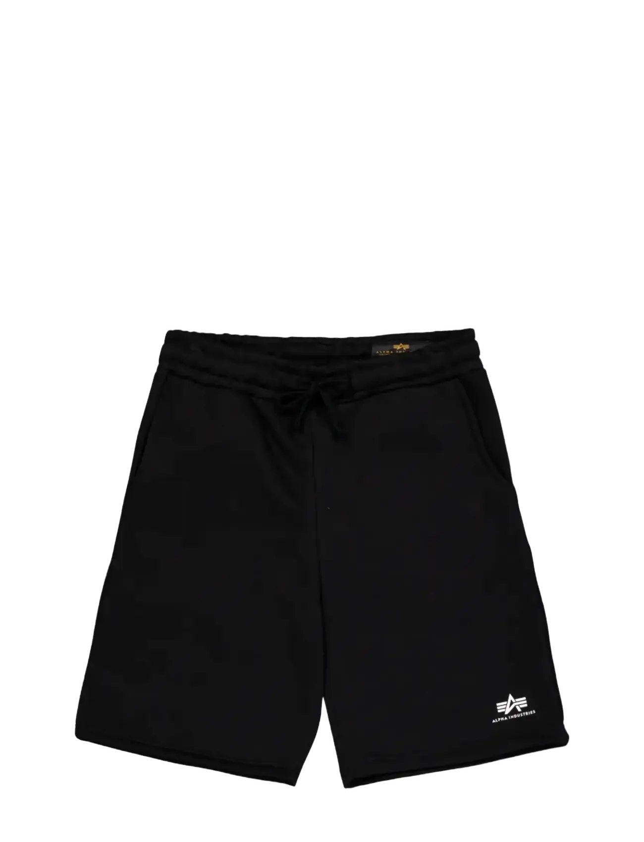 Alpha Industries Basic Short SL II - Lühikesed dressipüksid - BLACK / black