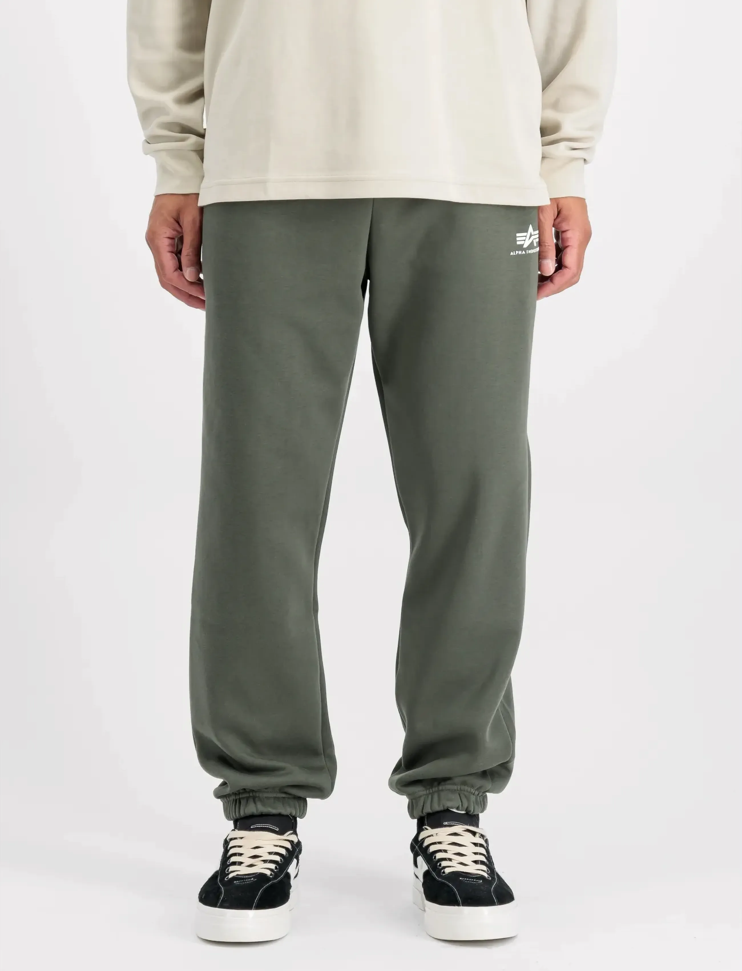 Alpha Industries Basic Jogger Sl Ii, XXL, Unterteile, Khakigrün - Sweatpants, Männerswear