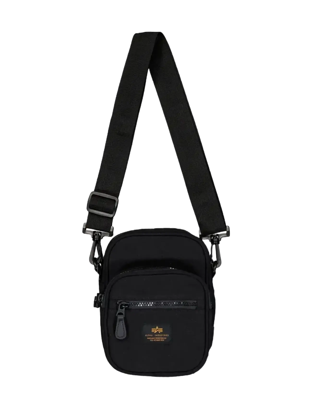 Alpha Industries - Label Messenger Bag S - osta tyylin mukaan - black - 3