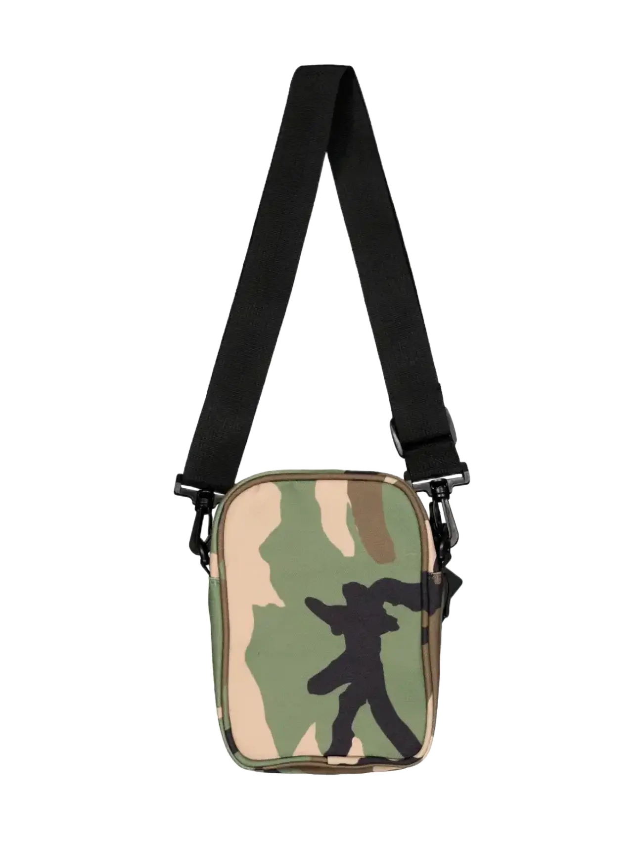 Alpha Industries - Label Messenger Bag S - crossbody bags - wdl camo 65 - 4