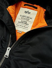 Alpha Industries - MA-1 Hooded - spring jackets - black - 3
