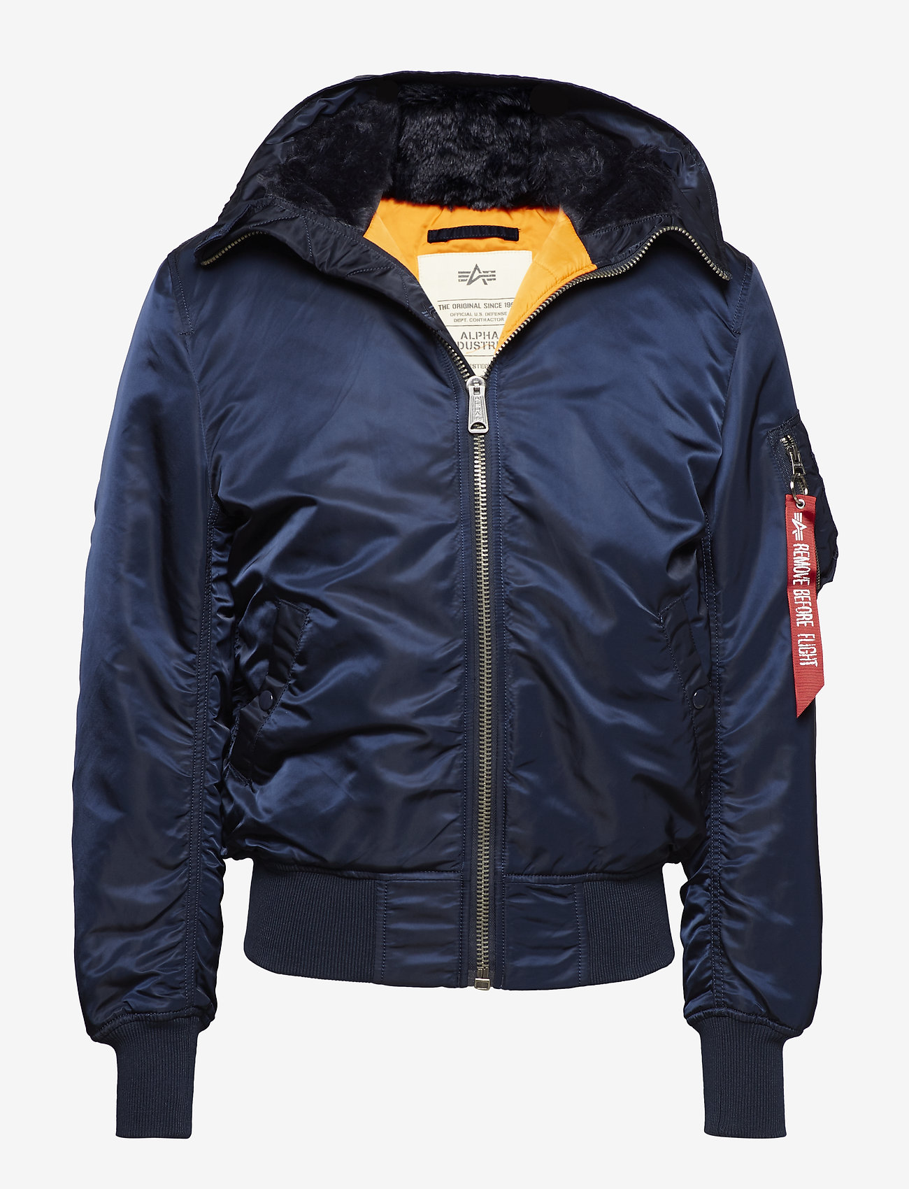 Alpha Industries - MA-1 Hooded - spring jackets - rep.blue - 0
