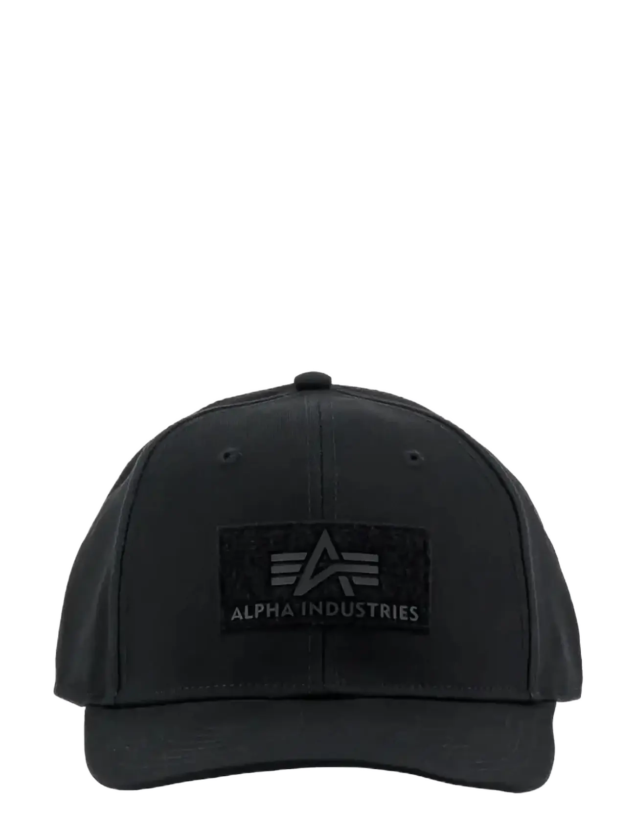 Alpha Industries Velcro Cap - Streetstyle - BLACK / black