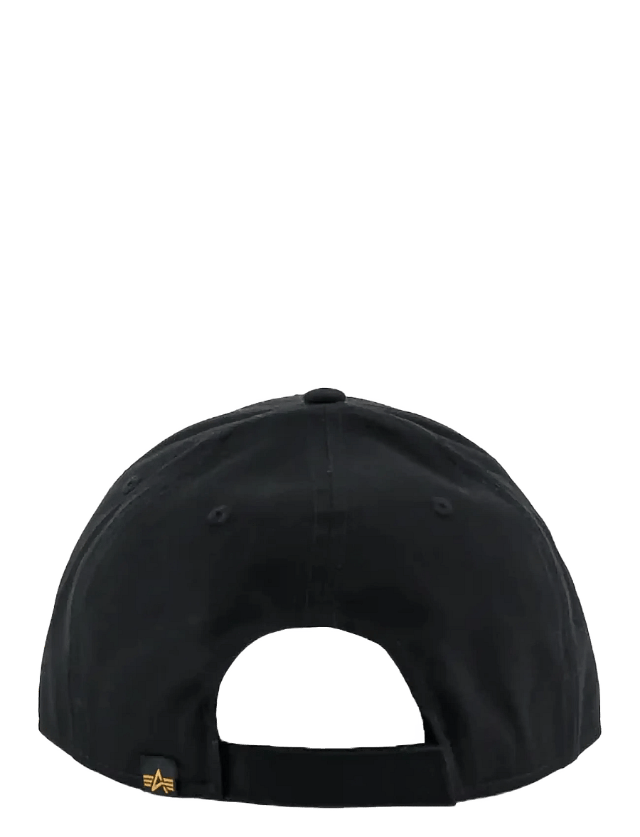 Alpha Industries - Velcro Cap - kappen - black - 2