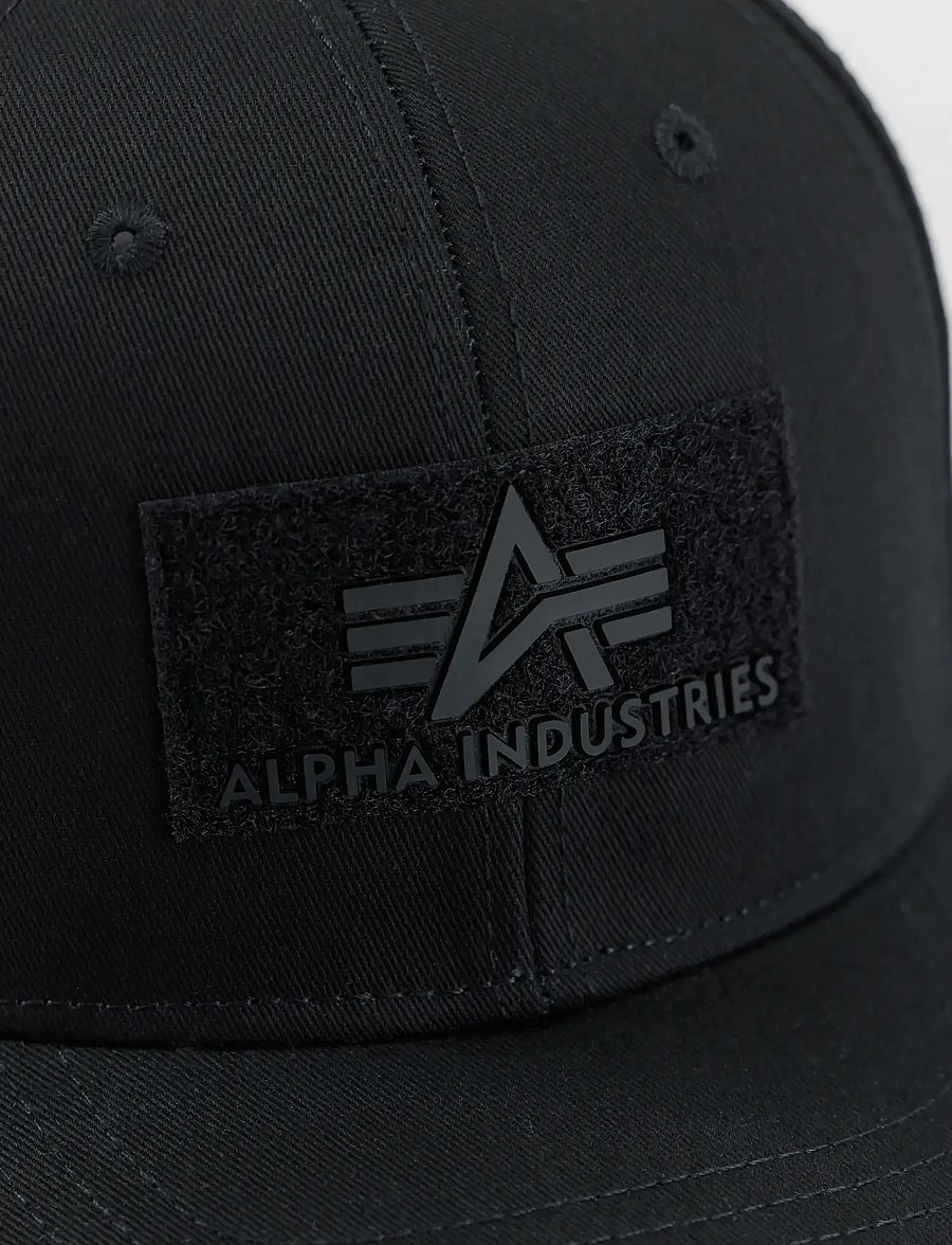 Alpha Industries - Velcro Cap - kappen - black - 4