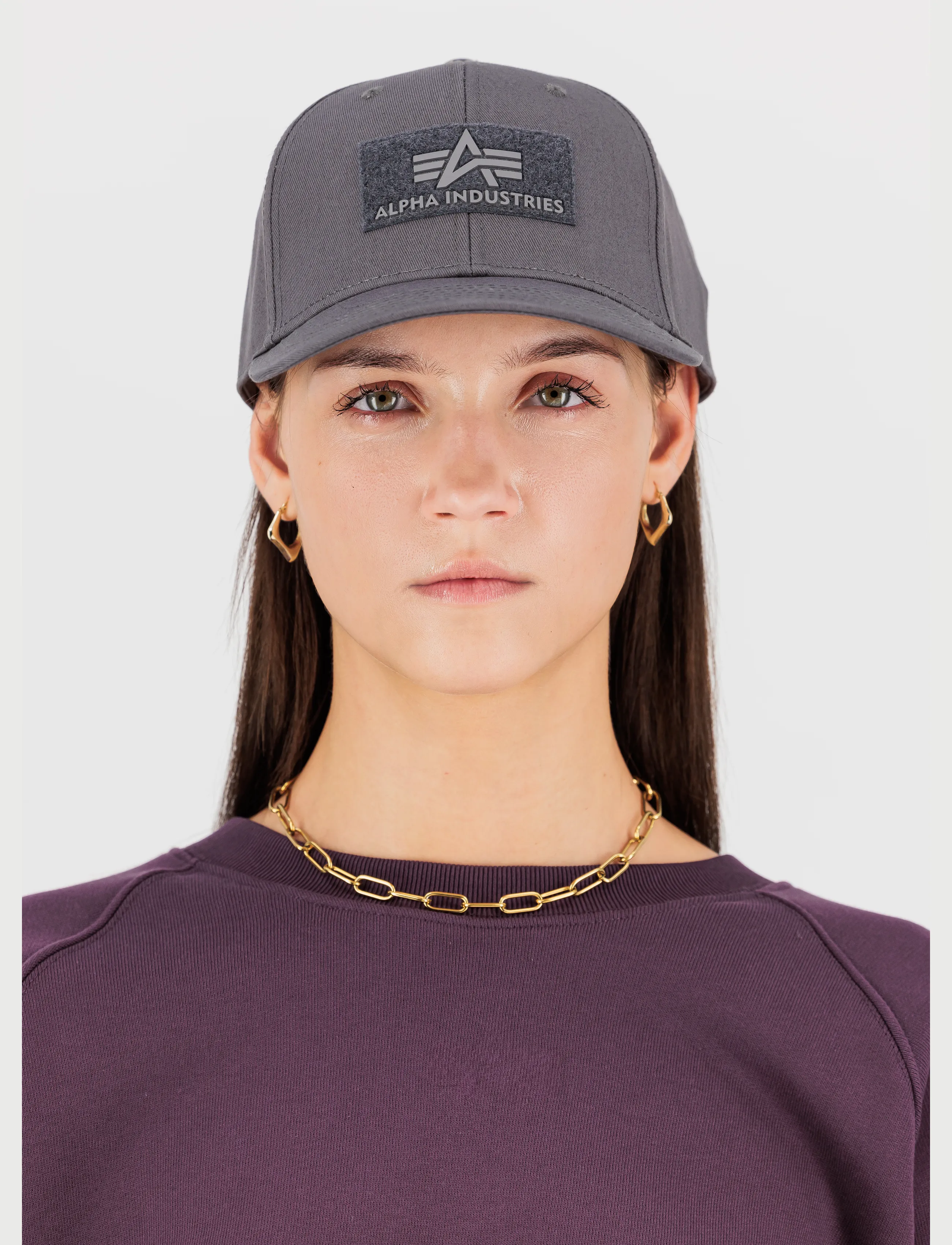 Alpha Industries - Velcro Cap - nokamütsid - vintage grey - 0