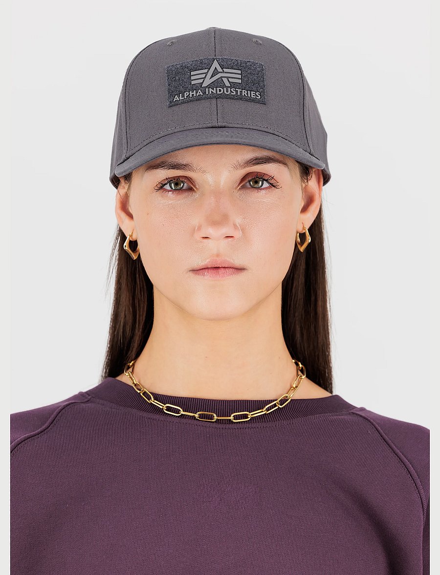 Alpha Industries - Velcro Cap - nokamütsid - vintage grey - 0