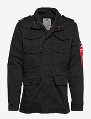 Alpha Industries - Huntington - spring jackets - black - 0