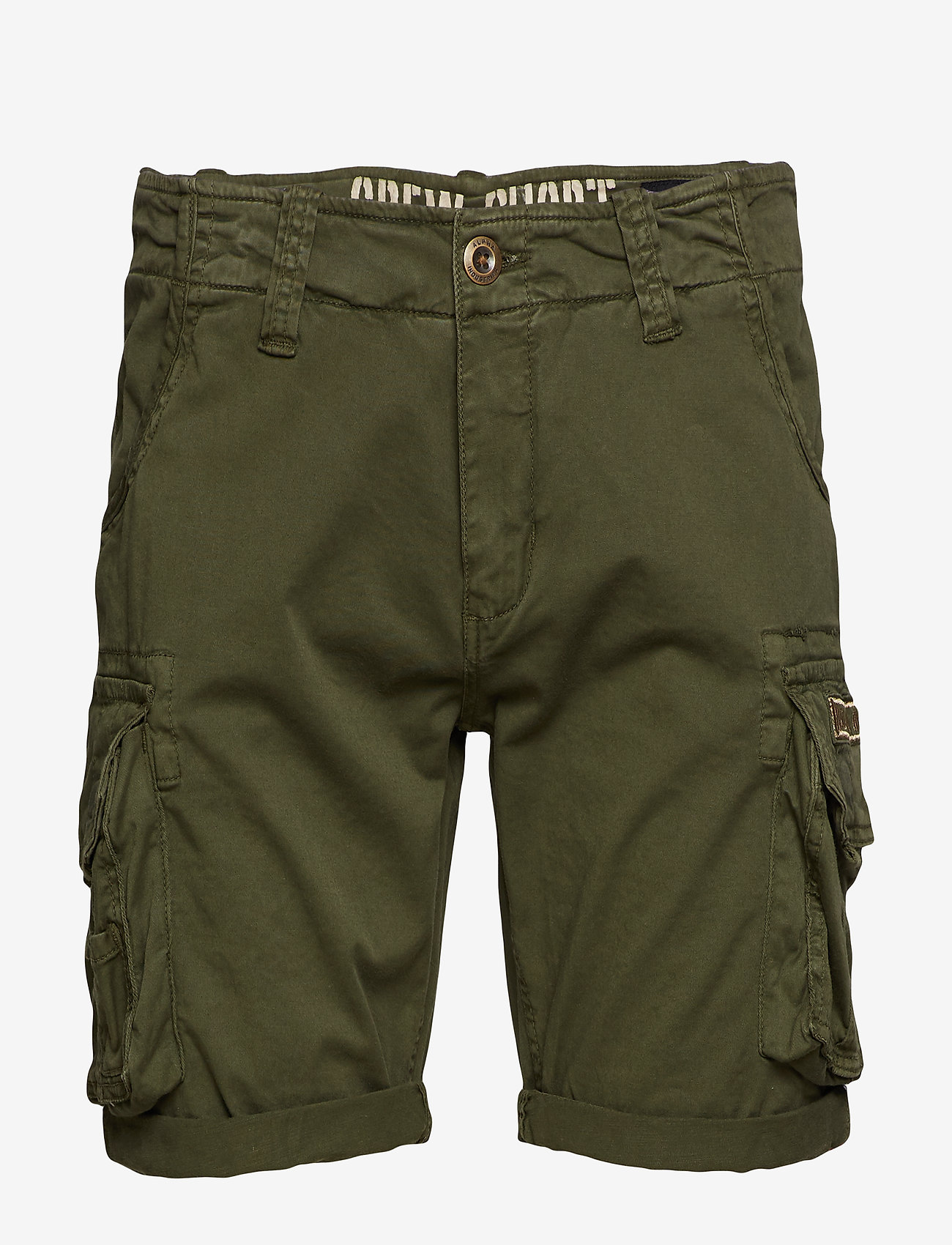 Alpha Industries - Crew Short - sports shorts - dark olive - 0
