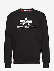 Alpha Industries - Basic Sweater - hættetrøjer - black - 0