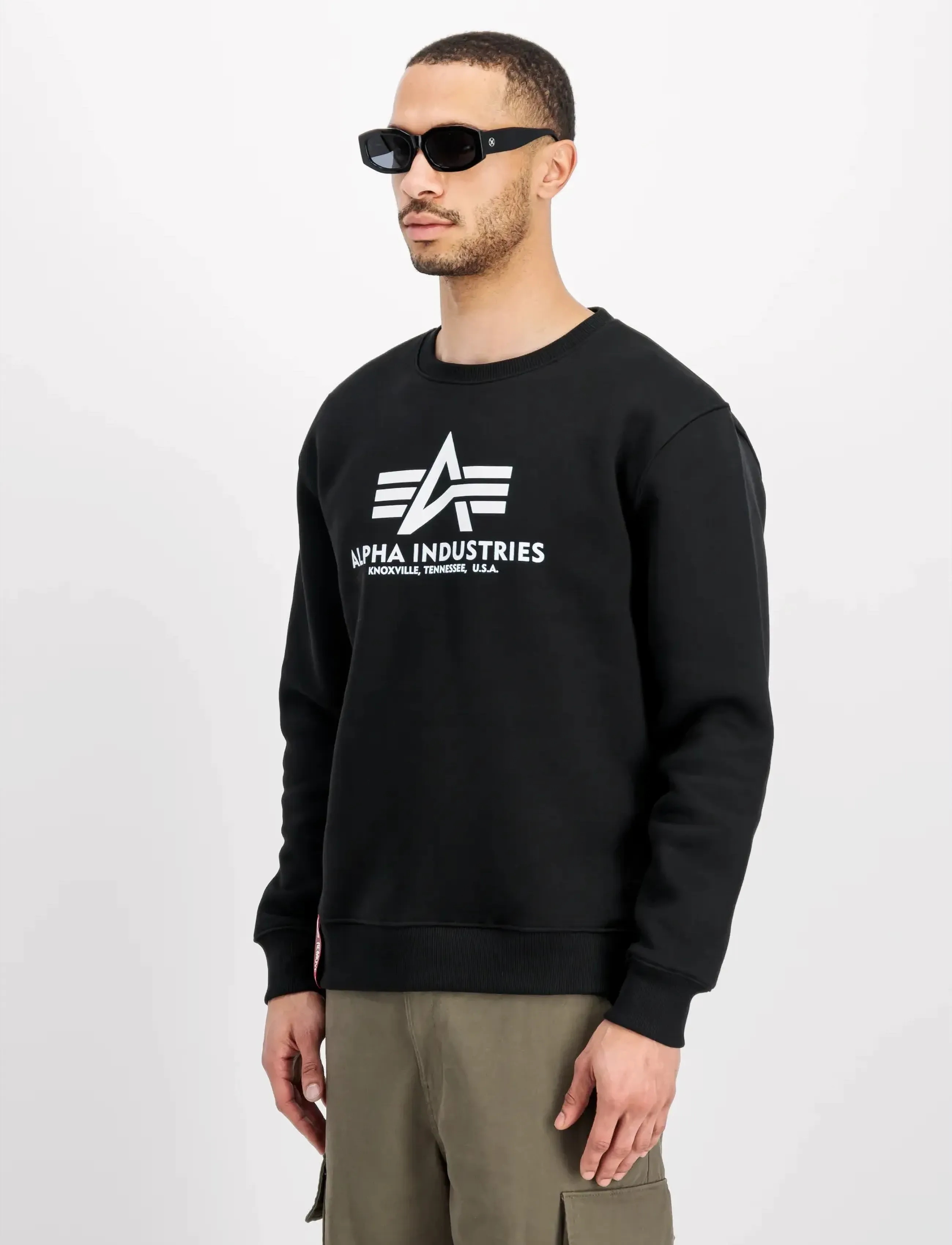 Alpha Industries - Basic Sweater - shop by style - black - 1