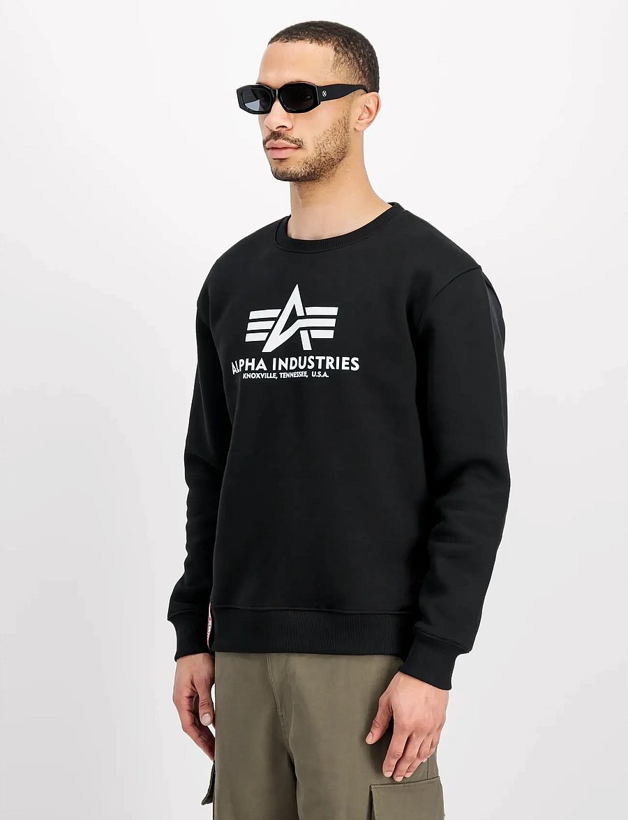 Alpha Industries - Basic Sweater - osta stiili järgi - black - 1
